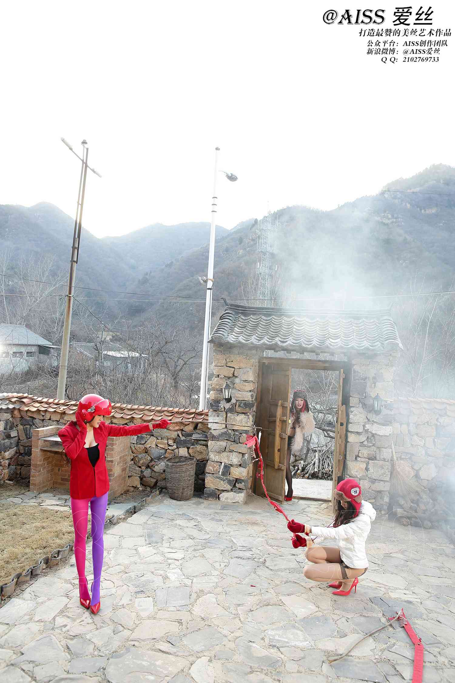 图片[20]-[AISS爱丝]写真 NO.046 回家过年之过年篇[68P] – 速更版-美库