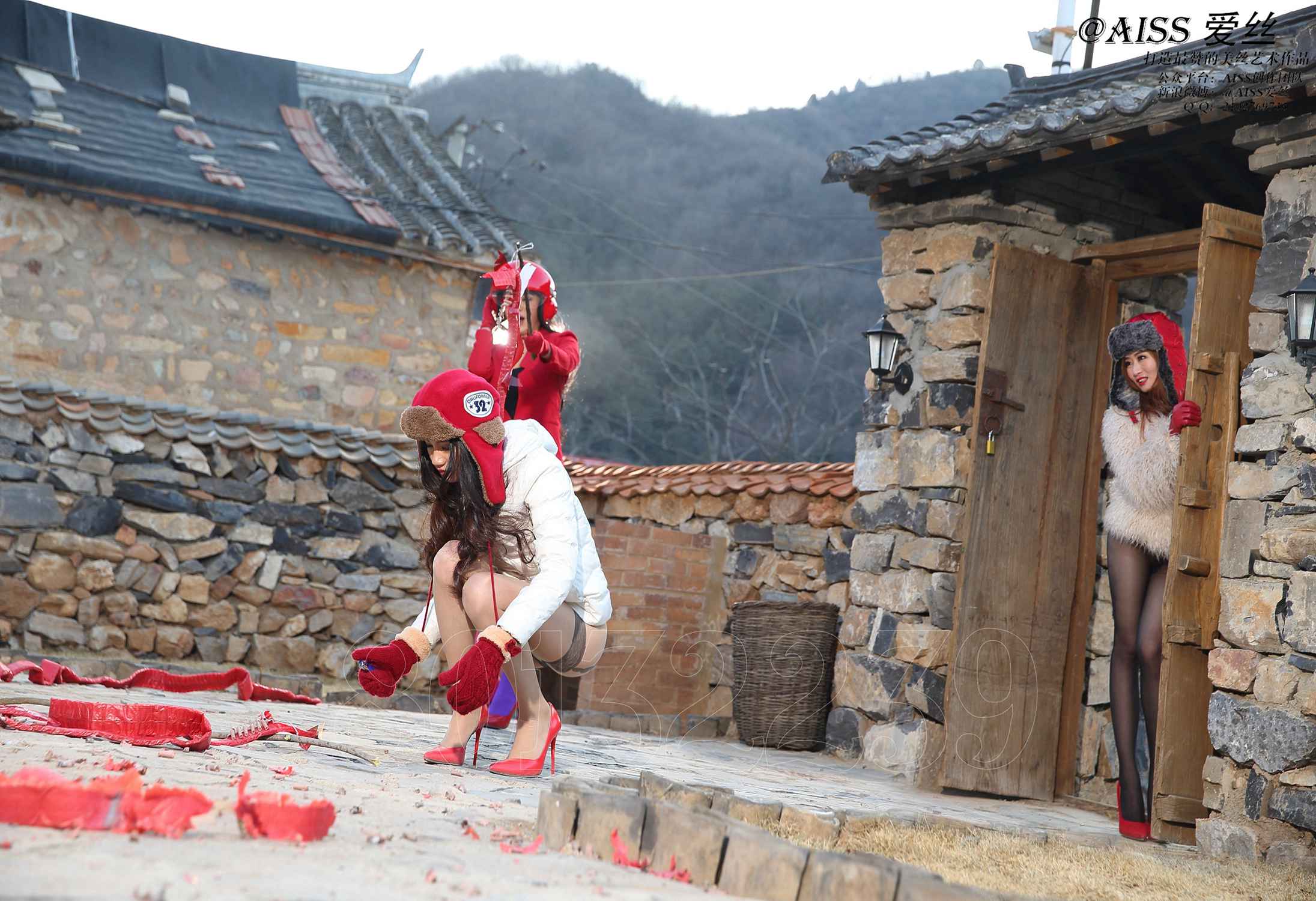 图片[62]-[AISS爱丝]写真 NO.046 回家过年之过年篇[68P] – 速更版-美库