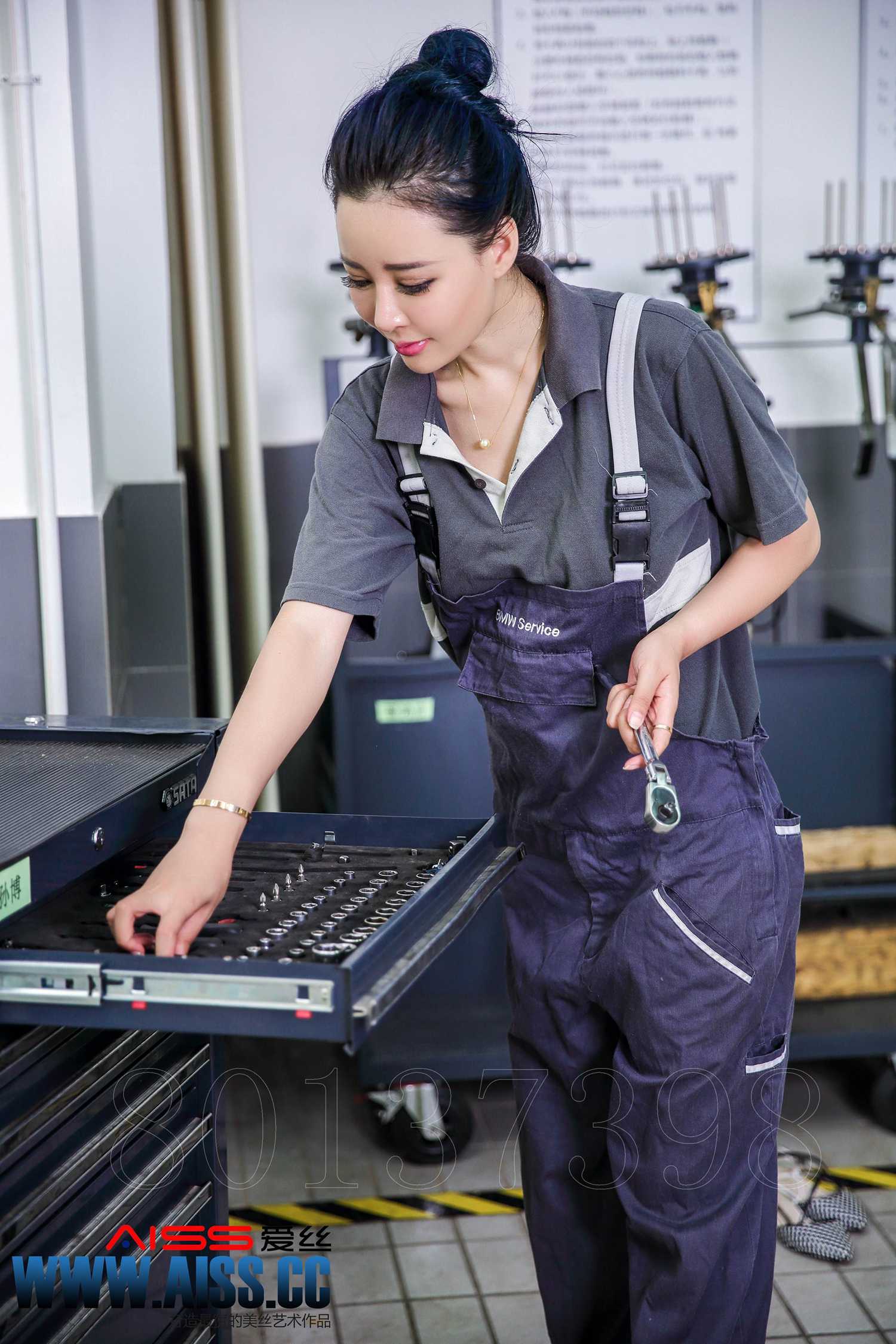 图片[74]-[AISS爱丝]写真 NO.061 紧急维修[80P] – 速更版-美库