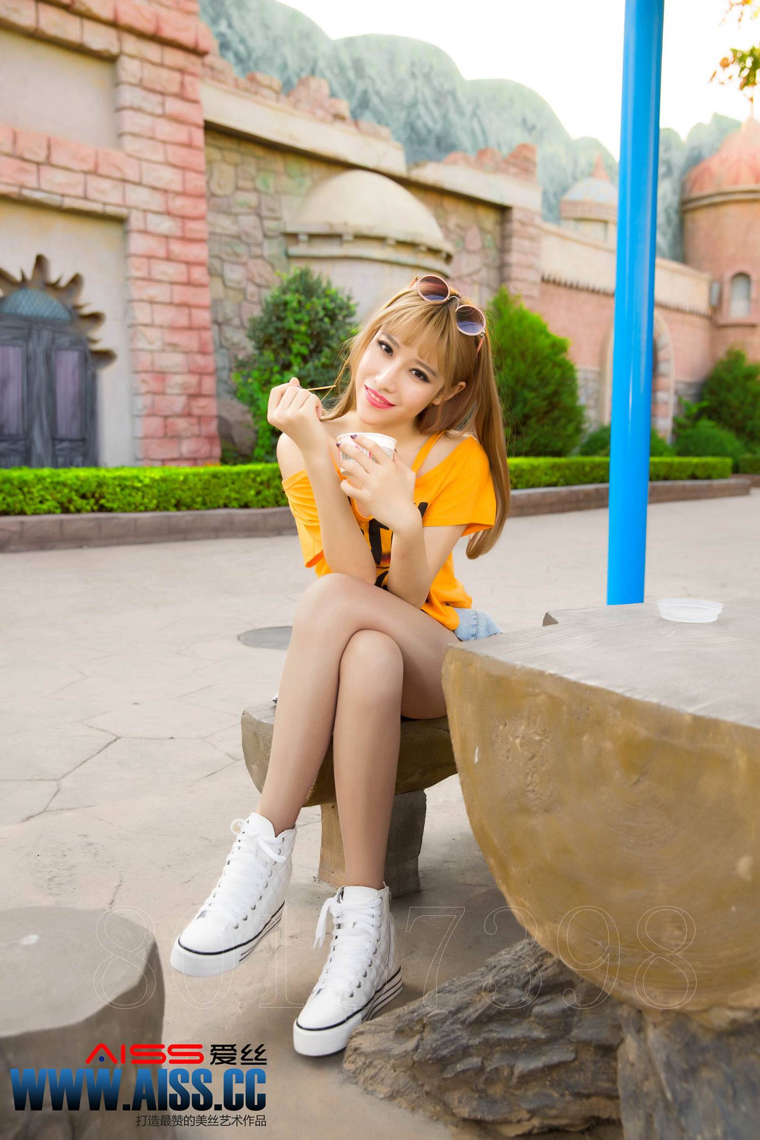 图片[42]-[AISS爱丝]写真 NO.071 何冉的假期2[79P] – 速更版-美库