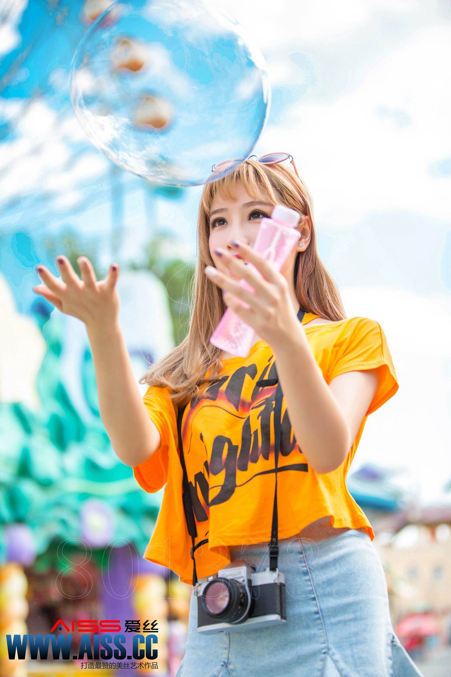 图片[57]-[AISS爱丝]写真 NO.071 何冉的假期2[79P] – 速更版-美库