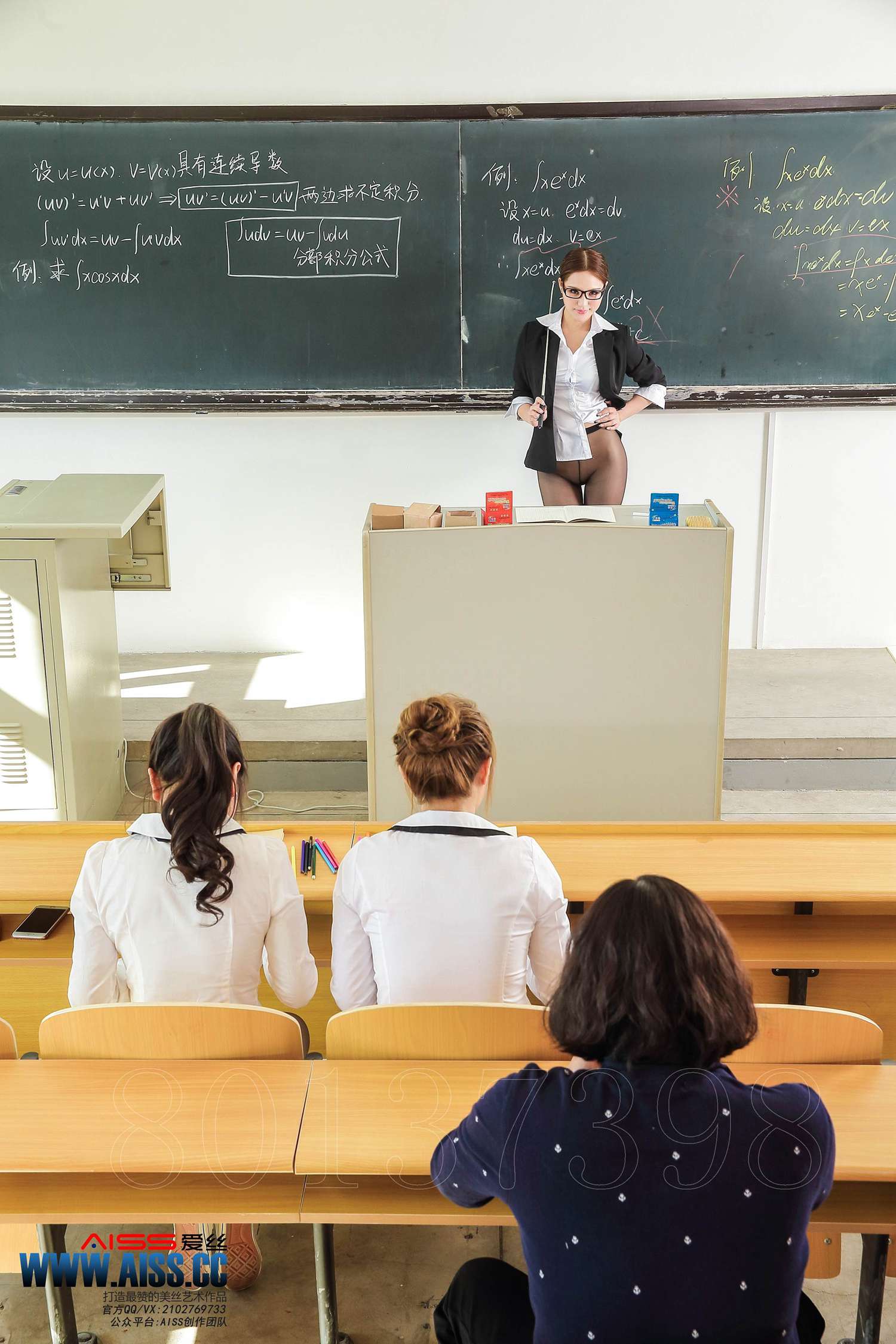 图片[18]-[AISS爱丝]写真 NO.075 美丝学校-课堂猜想[60P] – 速更版-美库