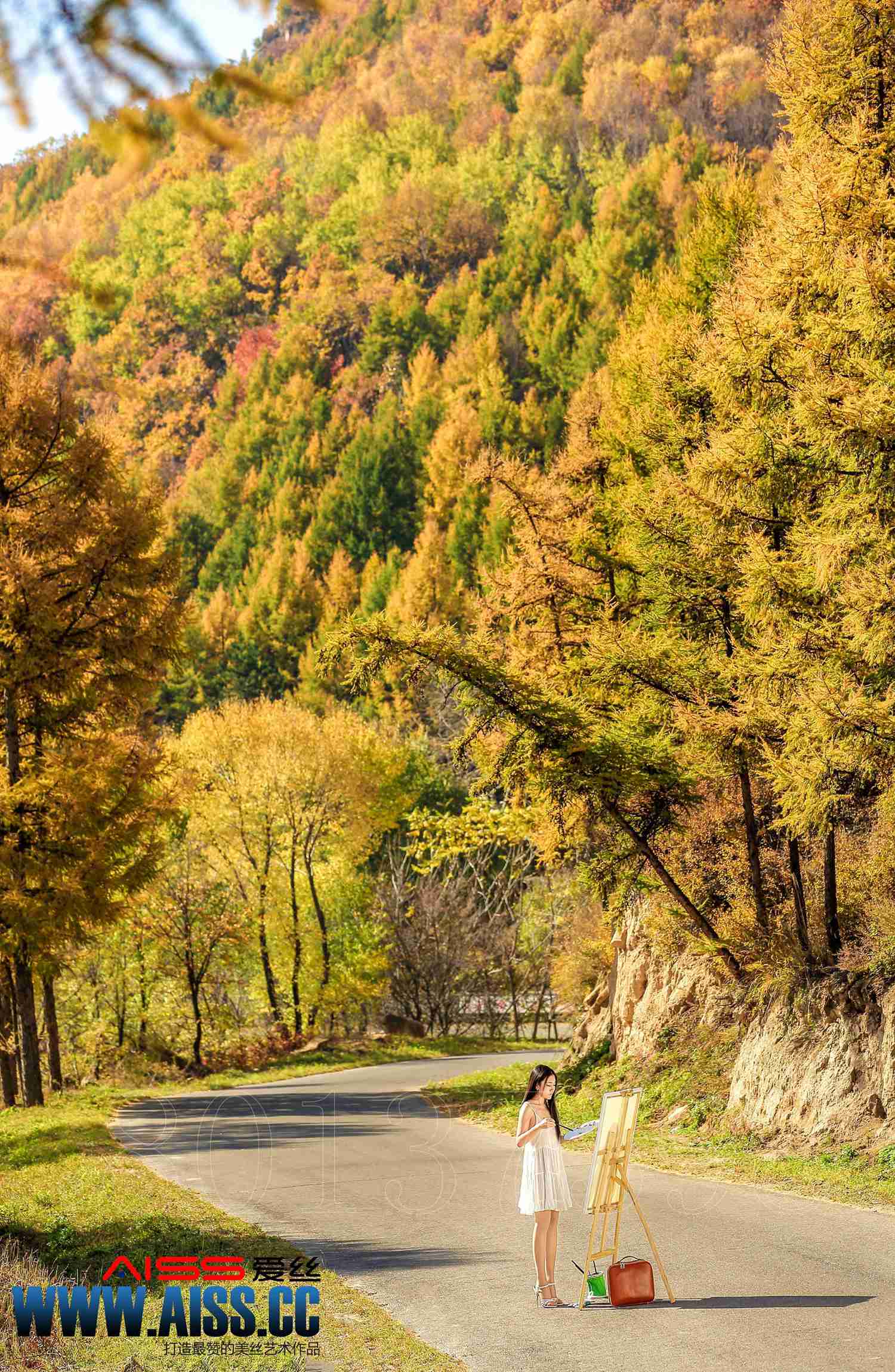 图片[65]-[AISS爱丝]写真 NO.073 秋日艺术家-感受篇[76P] – 速更版-美库