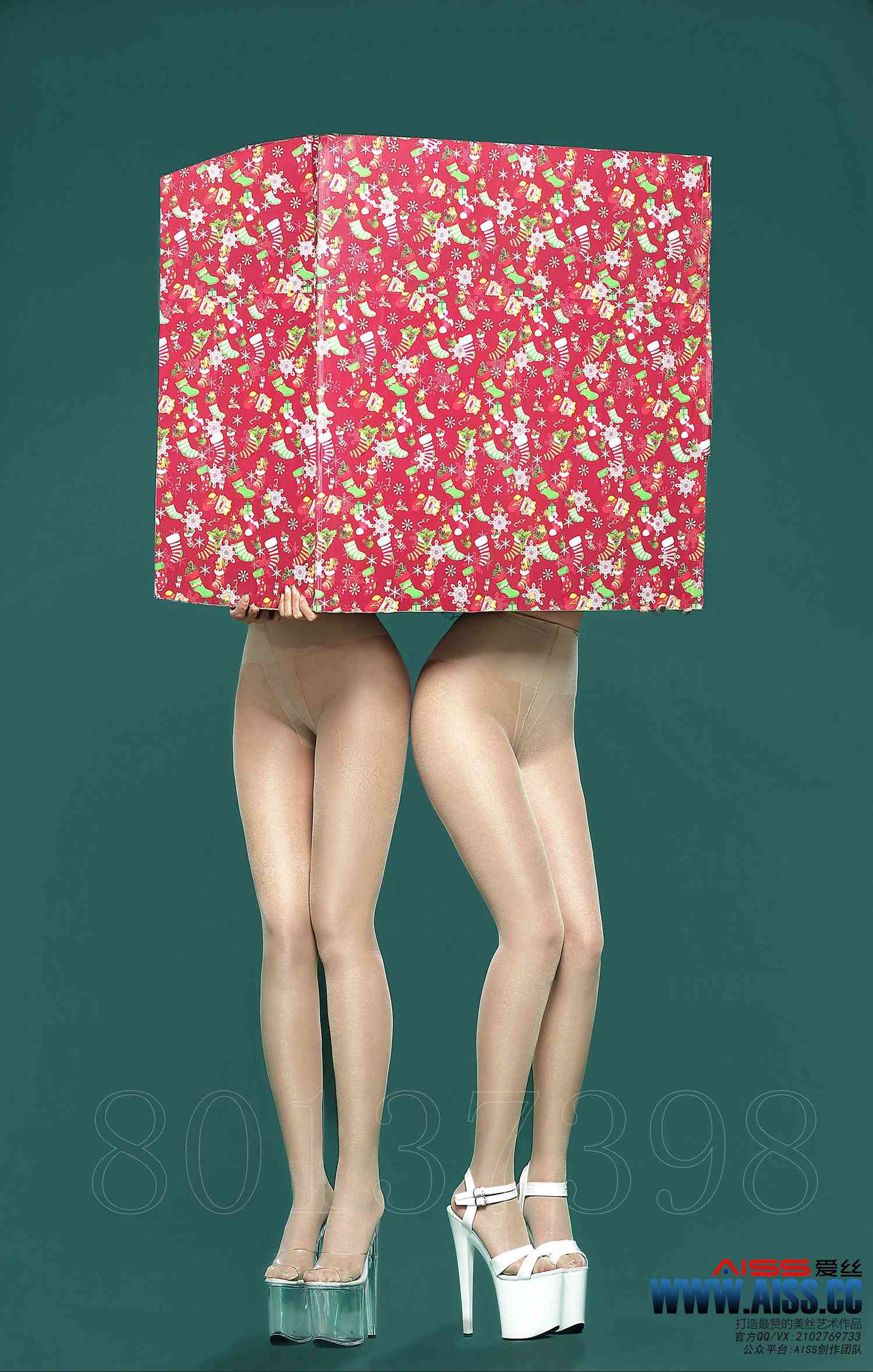 图片[69]-[AISS爱丝]写真 NO.077《圣诞特辑上》[100P] – 速更版-美库