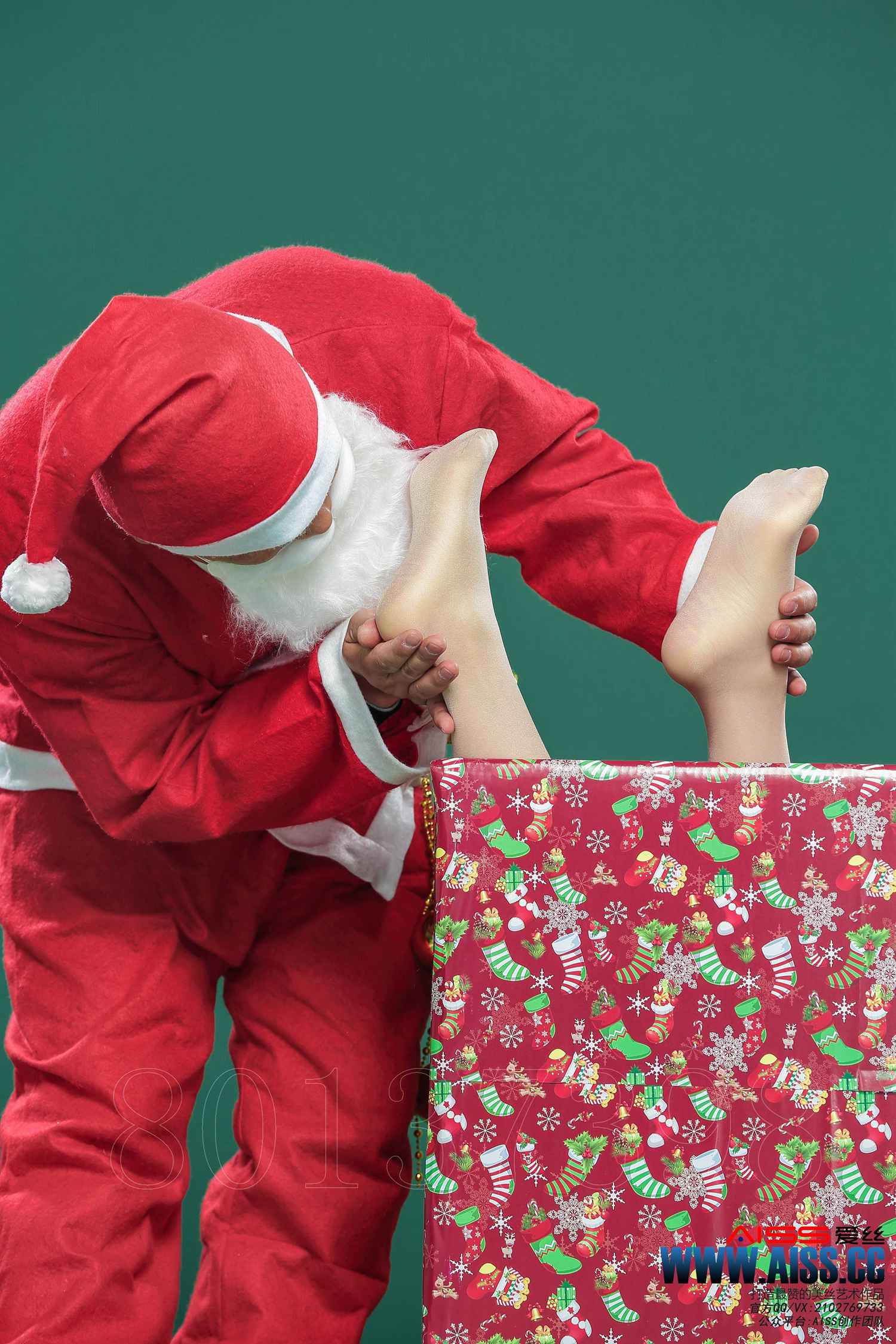图片[81]-[AISS爱丝]写真 NO.077《圣诞特辑上》[100P] – 速更版-美库