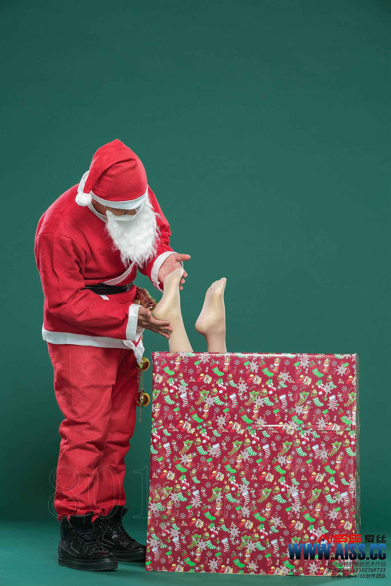 图片[82]-[AISS爱丝]写真 NO.077《圣诞特辑上》[100P] – 速更版-美库