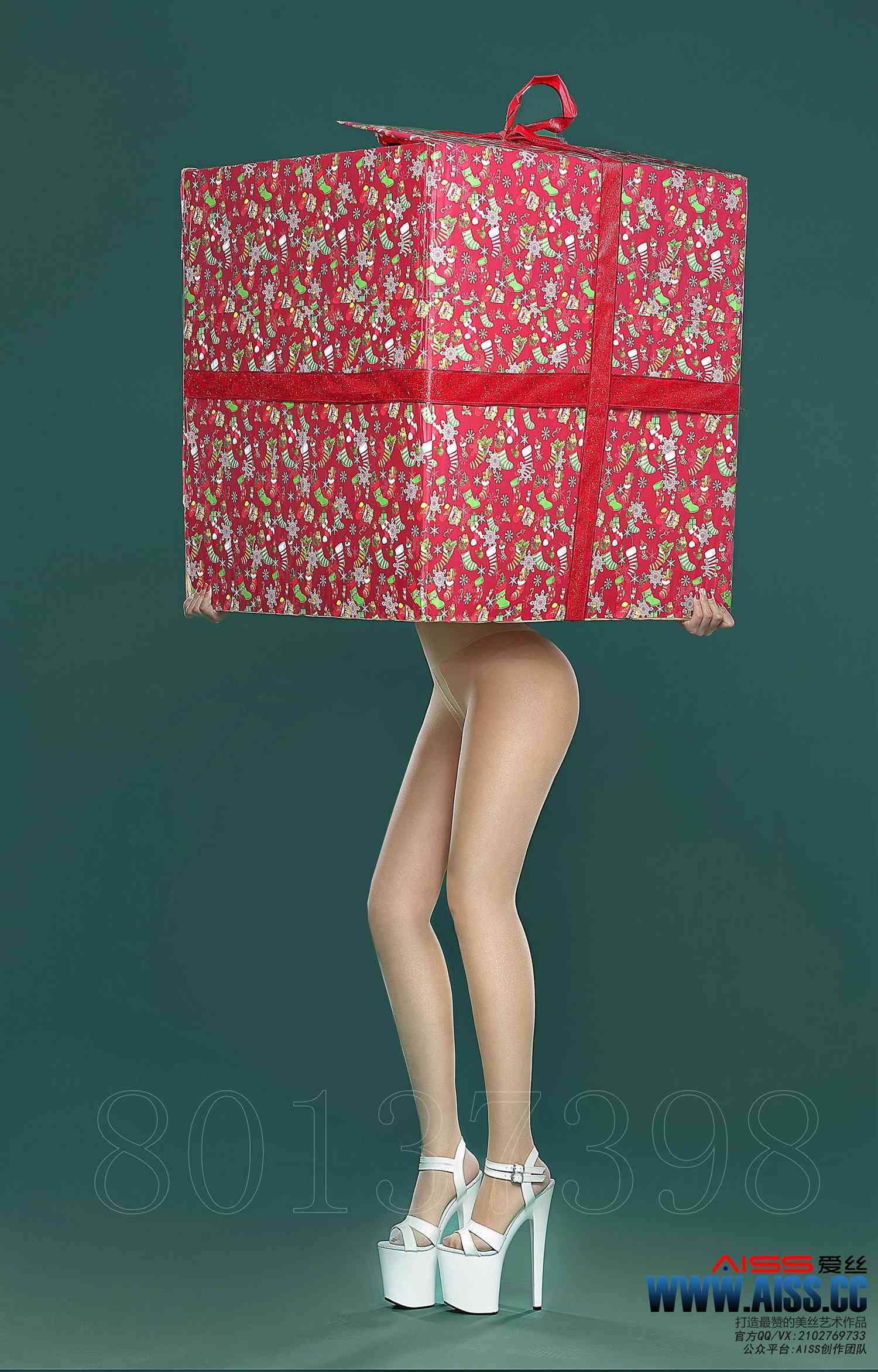 图片[83]-[AISS爱丝]写真 NO.077《圣诞特辑上》[100P] – 速更版-美库
