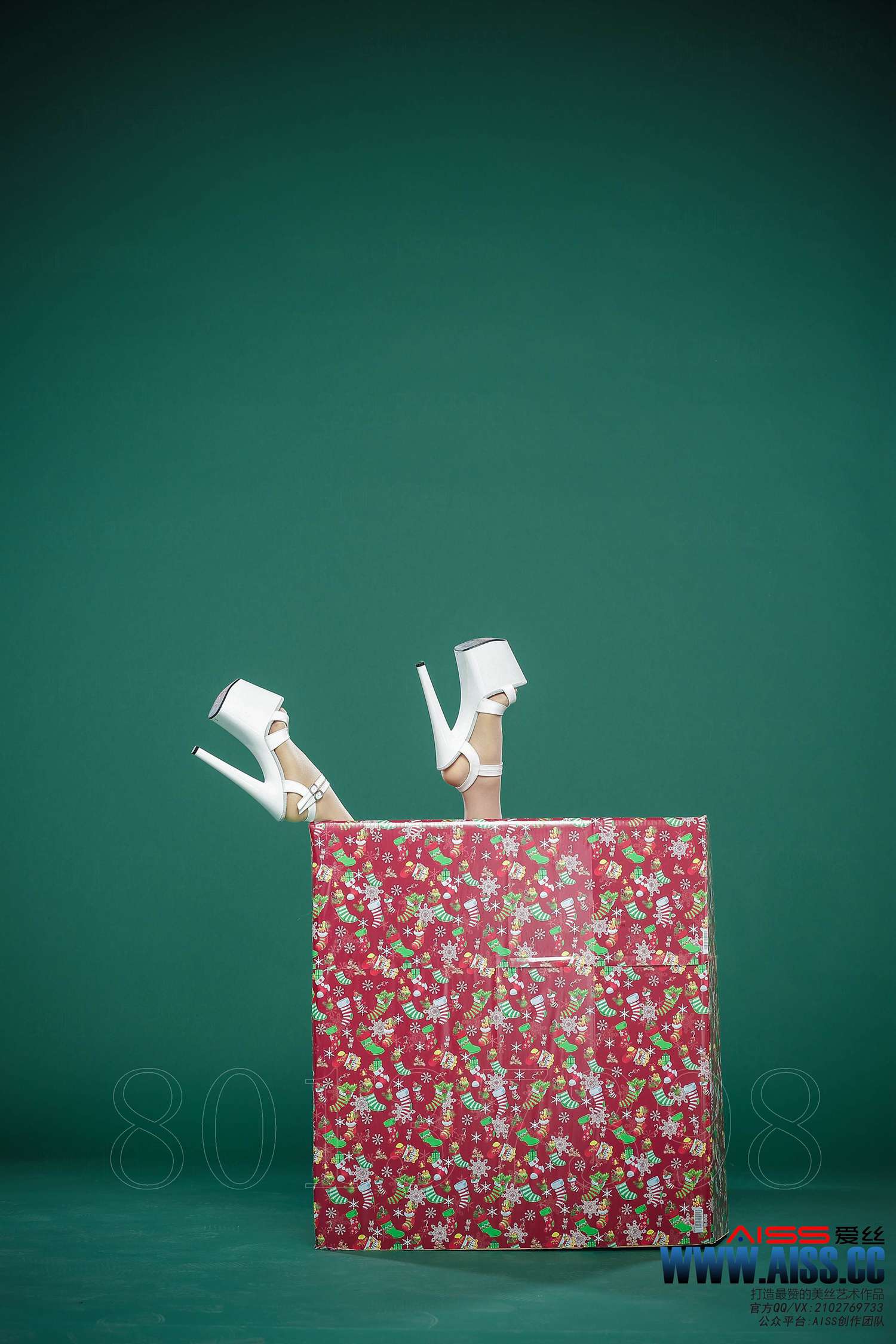 图片[84]-[AISS爱丝]写真 NO.077《圣诞特辑上》[100P] – 速更版-美库