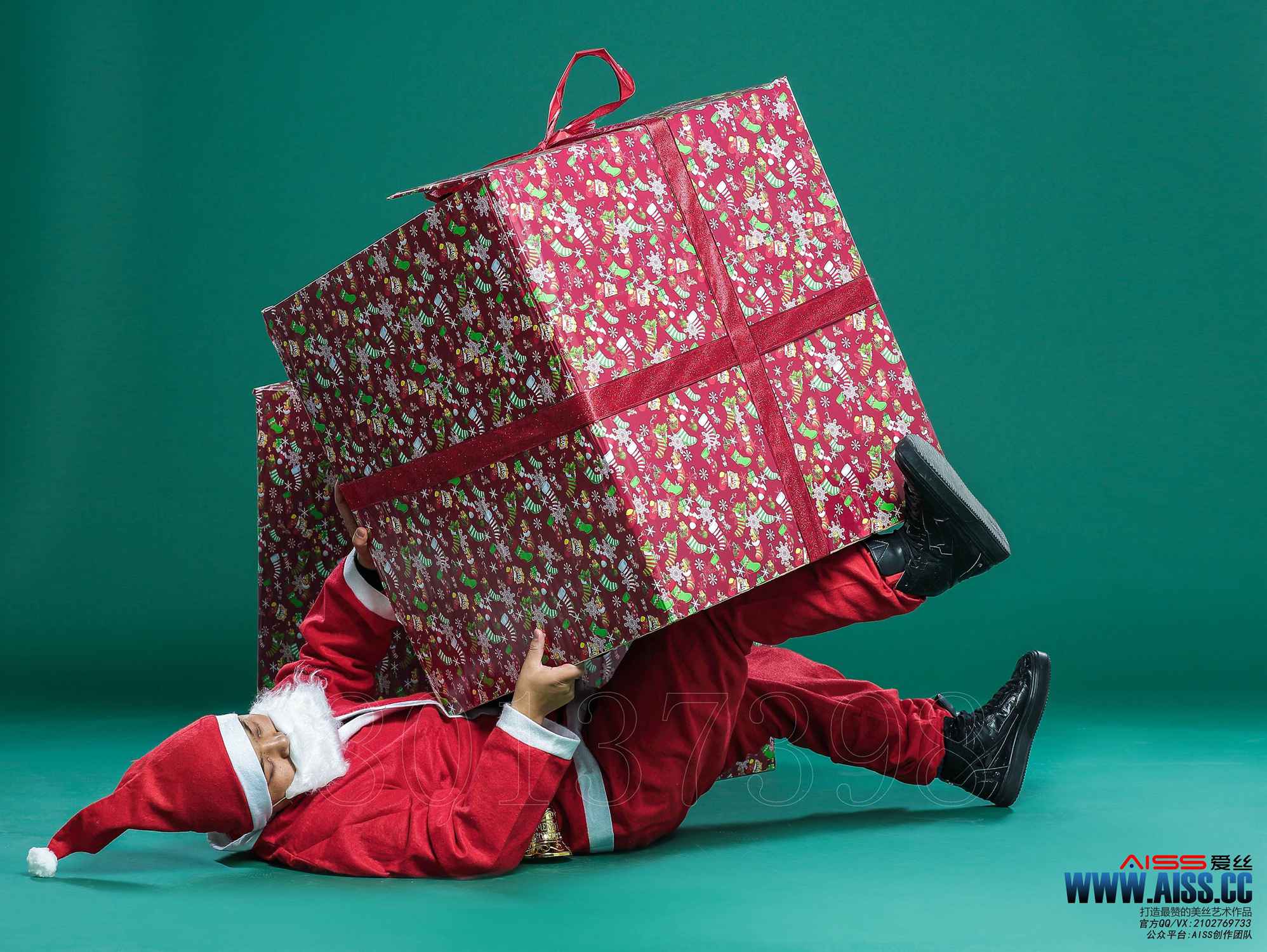 图片[89]-[AISS爱丝]写真 NO.077《圣诞特辑上》[100P] – 速更版-美库