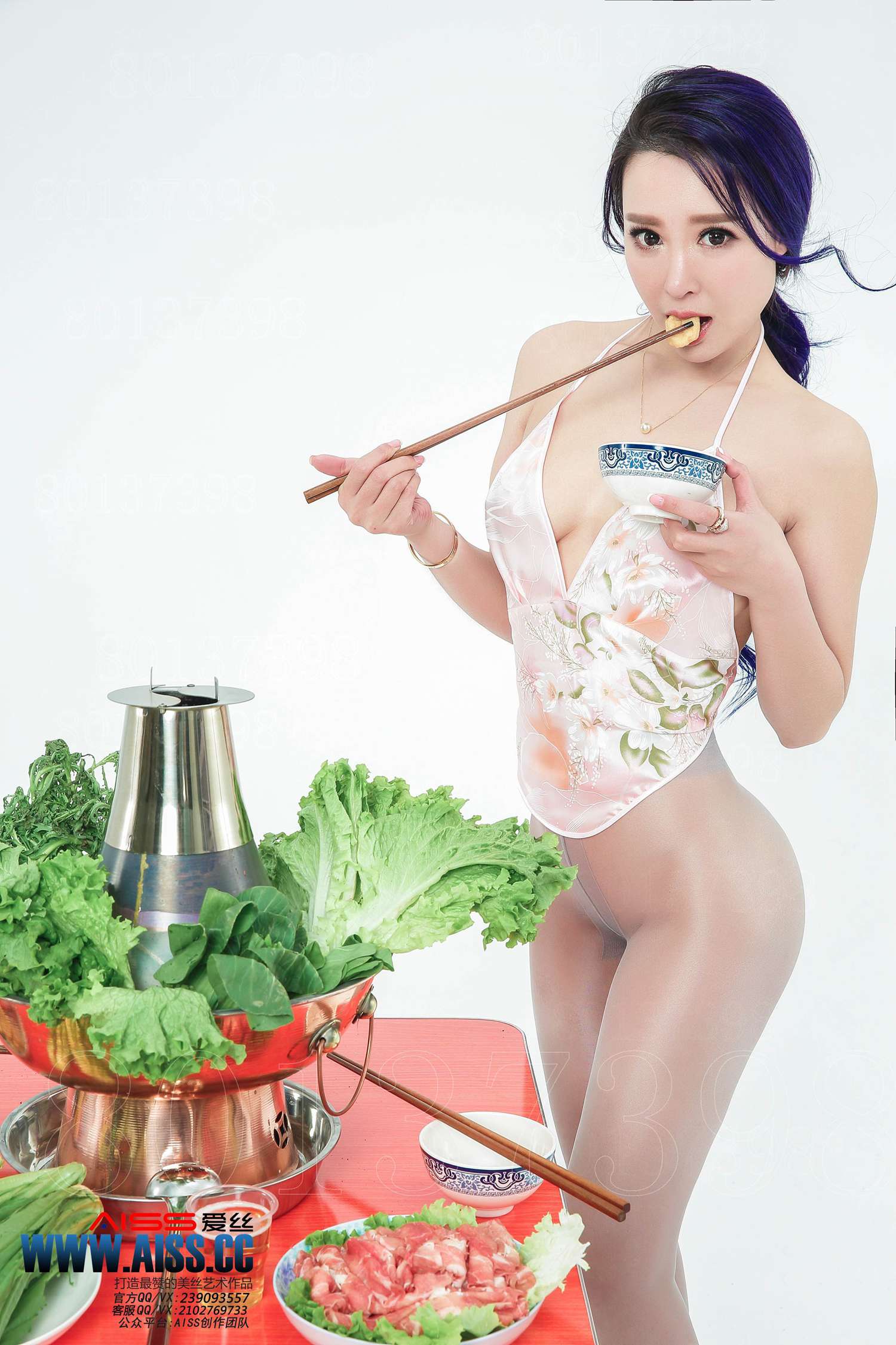 图片[48]-[AISS爱丝]写真 NO.081 美丝火锅年夜饭[60P] – 速更版-美库