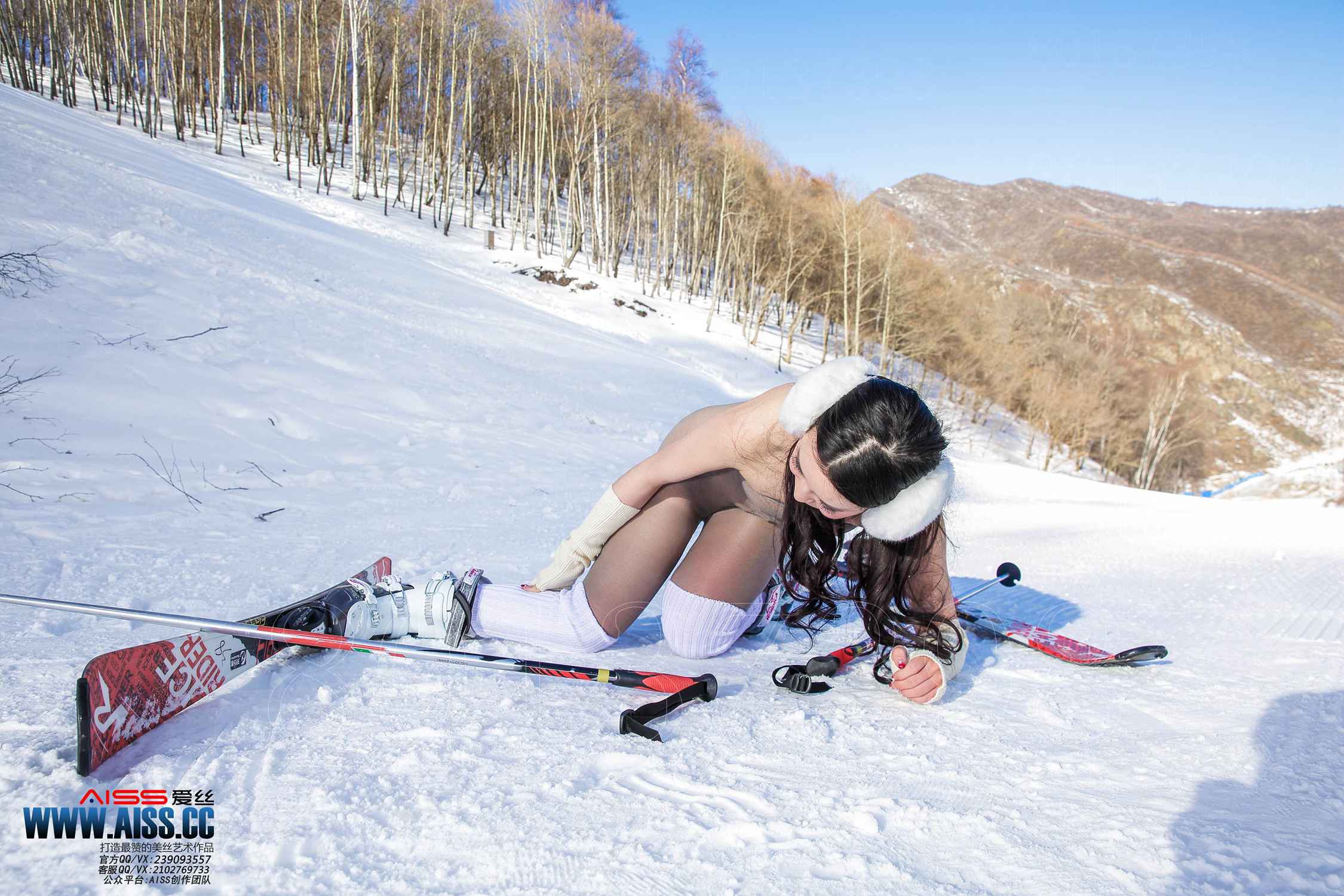 图片[27]-[AISS爱丝]写真 NO.085《冰雪女神-上》[63P] – 速更版-美库