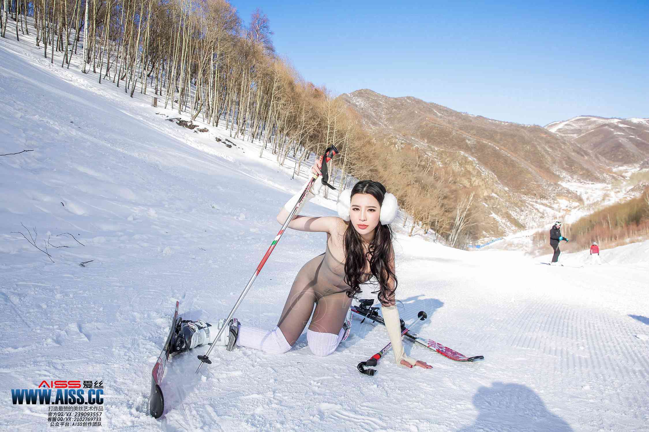 图片[28]-[AISS爱丝]写真 NO.085《冰雪女神-上》[63P] – 速更版-美库