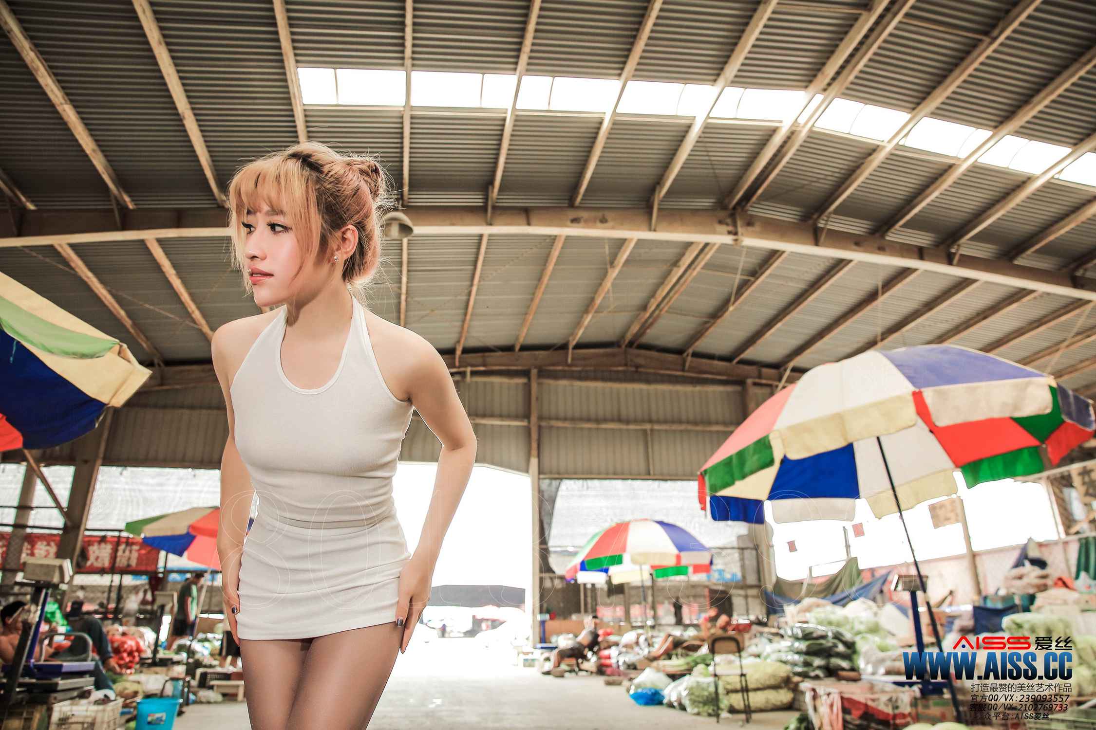 图片[32]-[AISS爱丝]写真 NO.086《闹市&美丝》[80P] – 速更版-美库