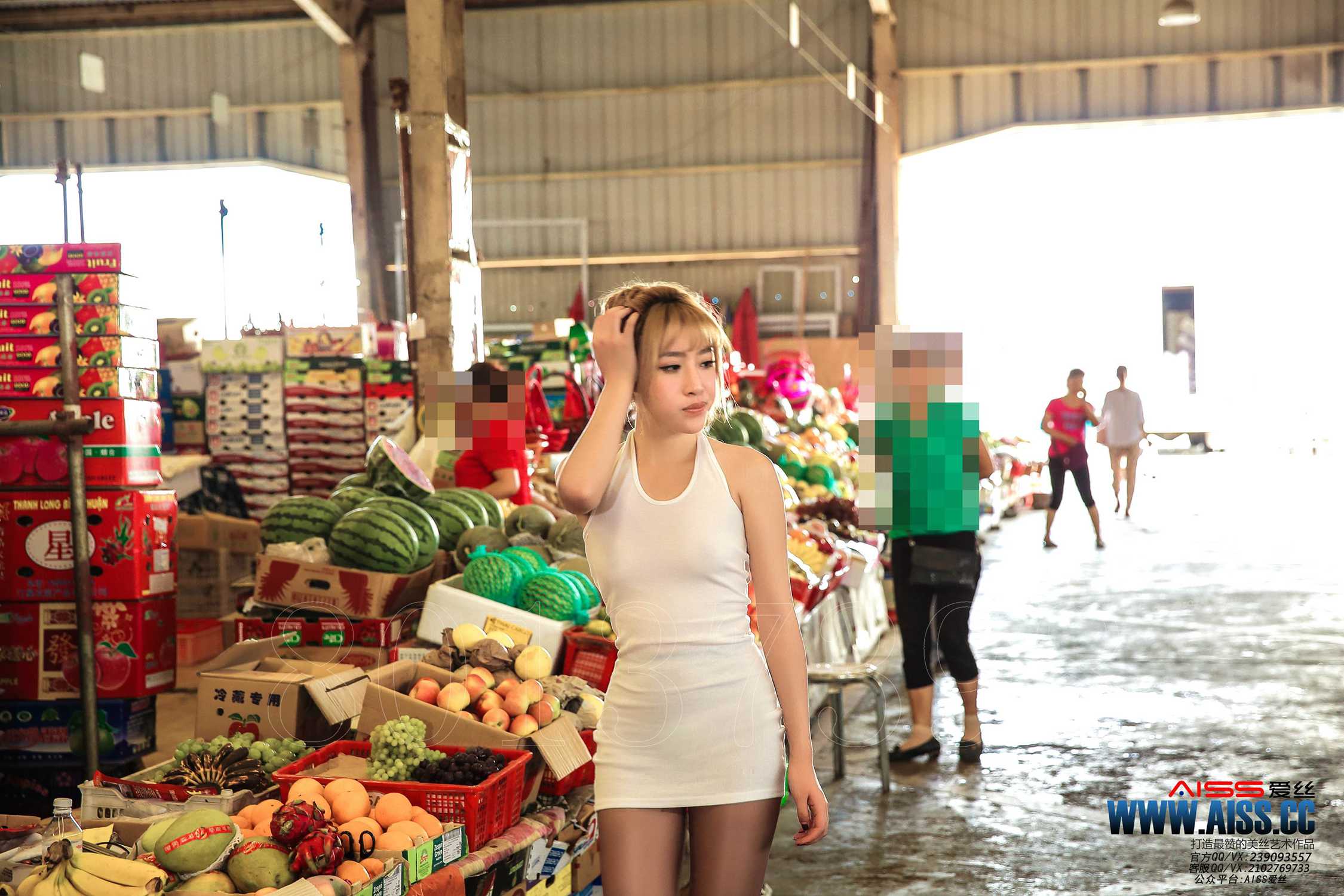 图片[62]-[AISS爱丝]写真 NO.086《闹市&美丝》[80P] – 速更版-美库