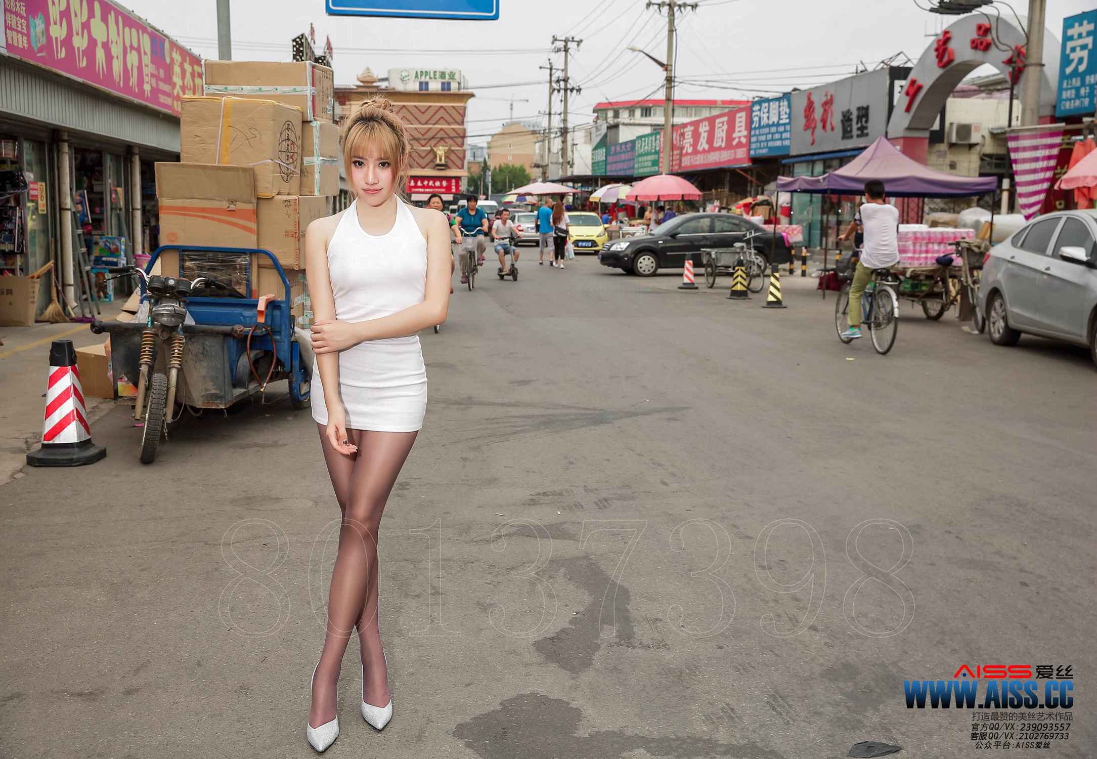 图片[75]-[AISS爱丝]写真 NO.086《闹市&美丝》[80P] – 速更版-美库