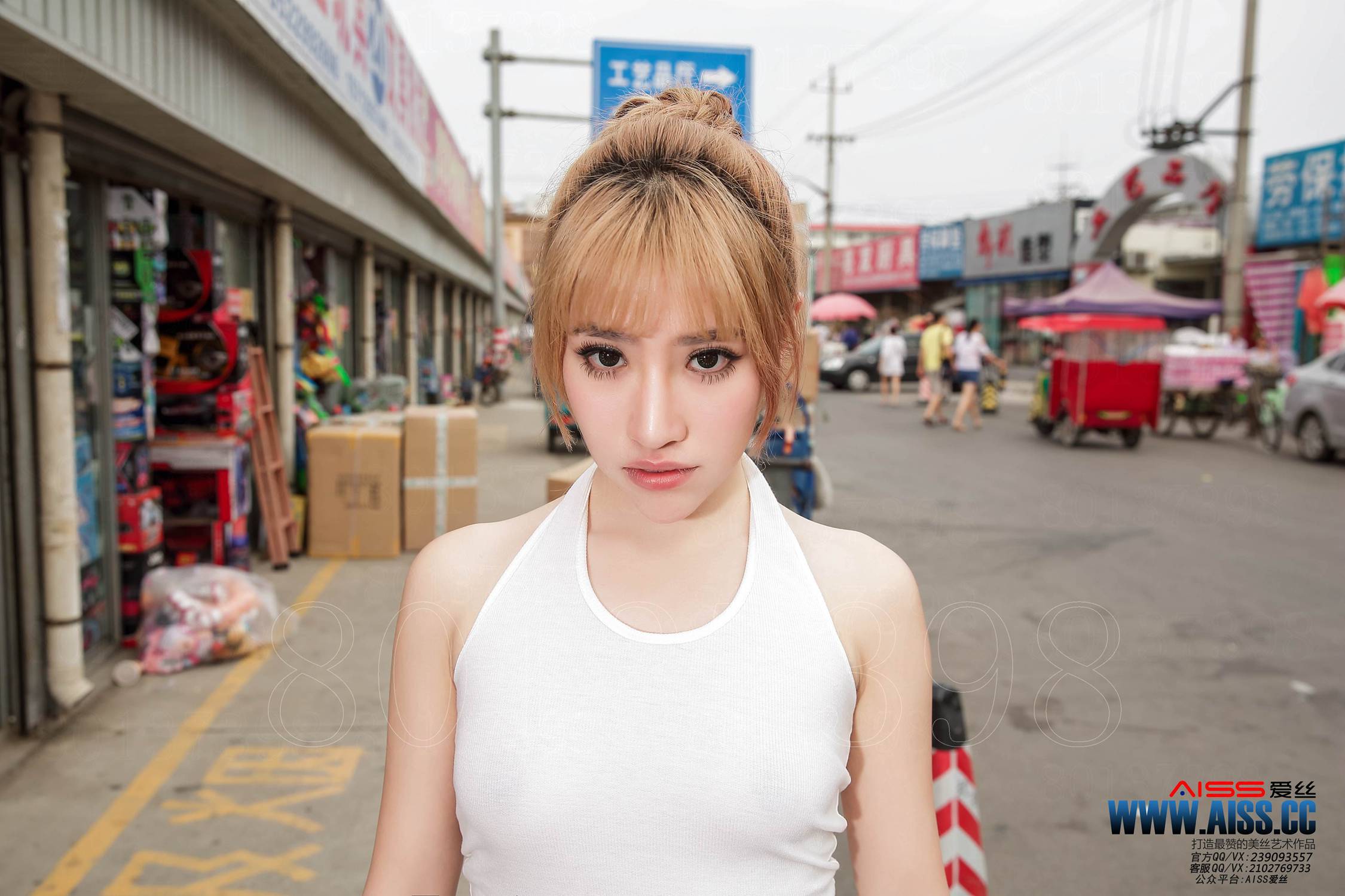 图片[77]-[AISS爱丝]写真 NO.086《闹市&美丝》[80P] – 速更版-美库
