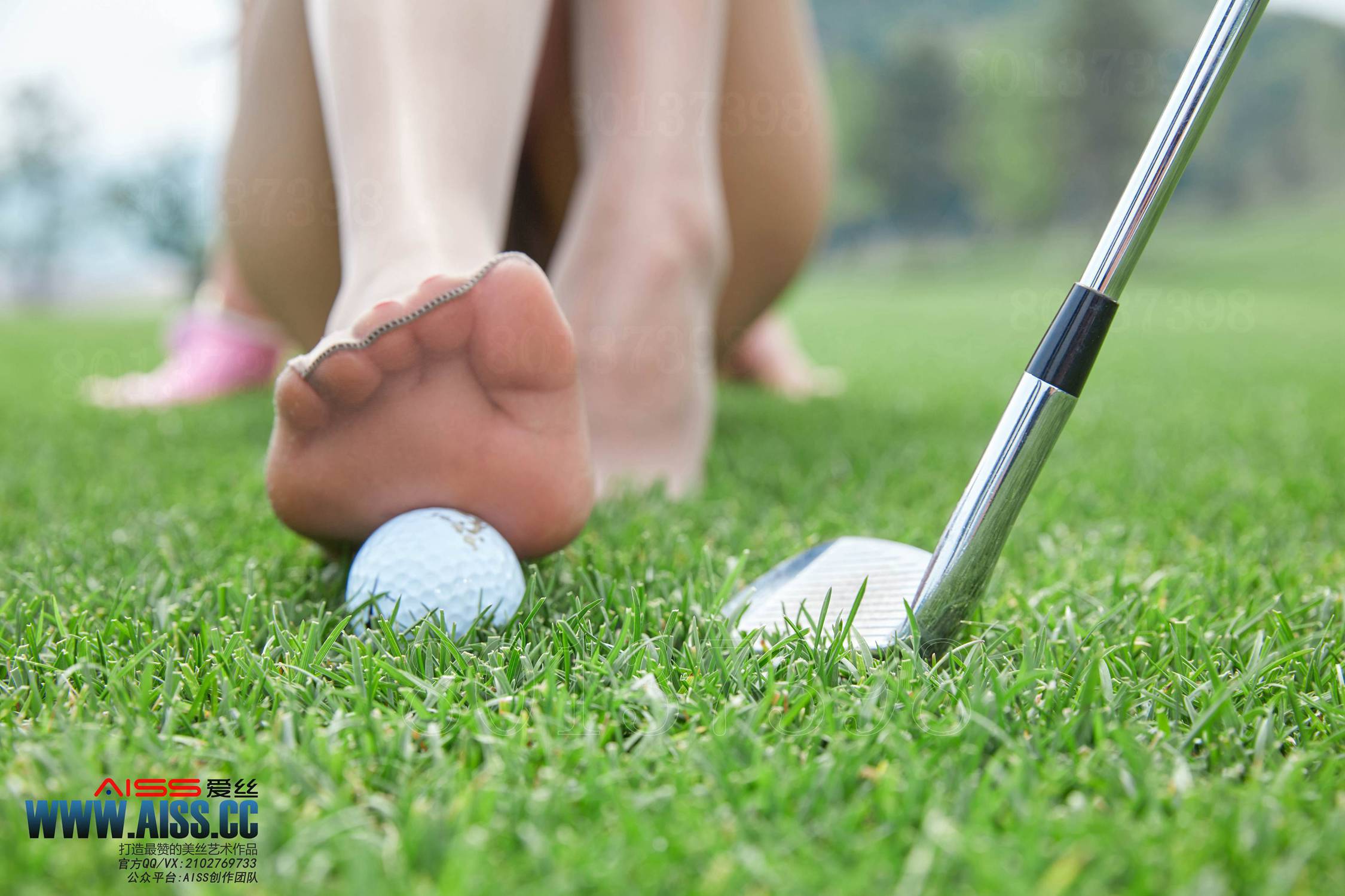 图片[31]-[AISS爱丝]写真 NO.096《美丝高尔夫》[80P] – 速更版-美库