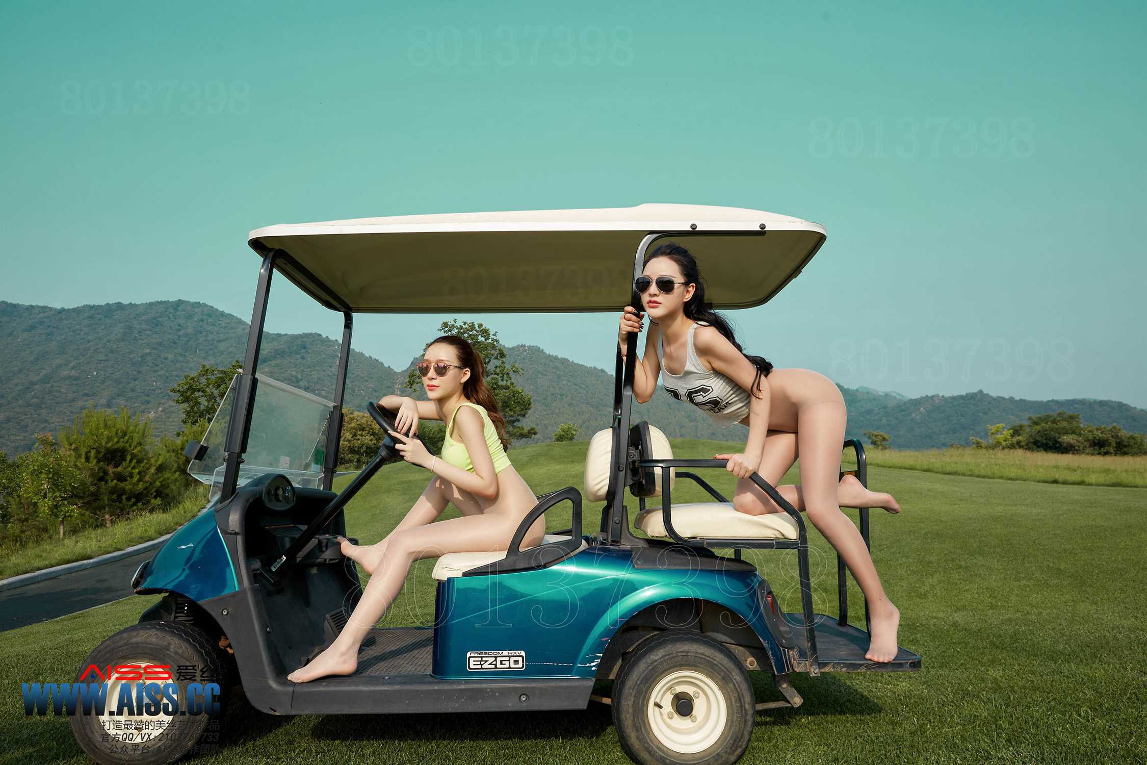 图片[77]-[AISS爱丝]写真 NO.096《美丝高尔夫》[80P] – 速更版-美库