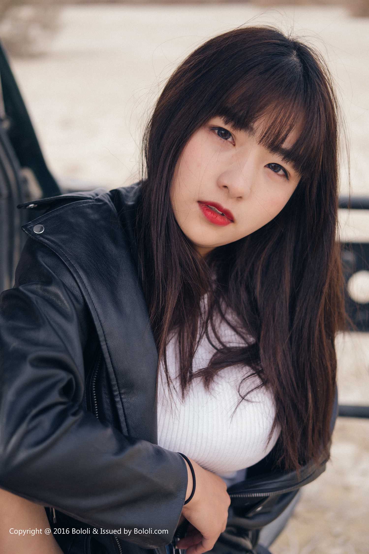 图片[45]-[Kimoe激萌文化]2016.12.23 KIM010 周闻 球球沙漠机车女[51+1P] – 速更版-美库