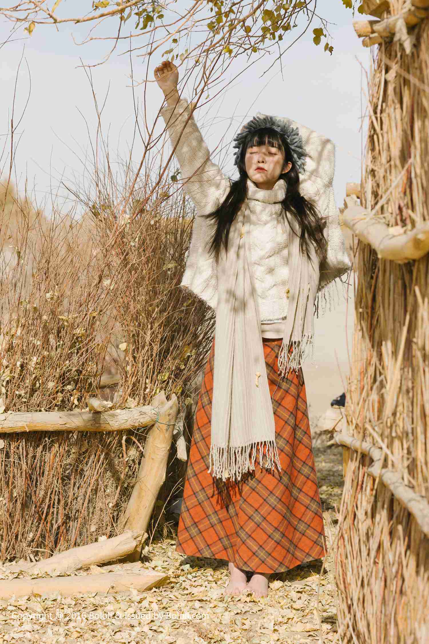 图片[24]-[Kimoe激萌文化]2016.12.29 KIM013 秋画之应 沙漠旅拍[40+1P] – 速更版-美库