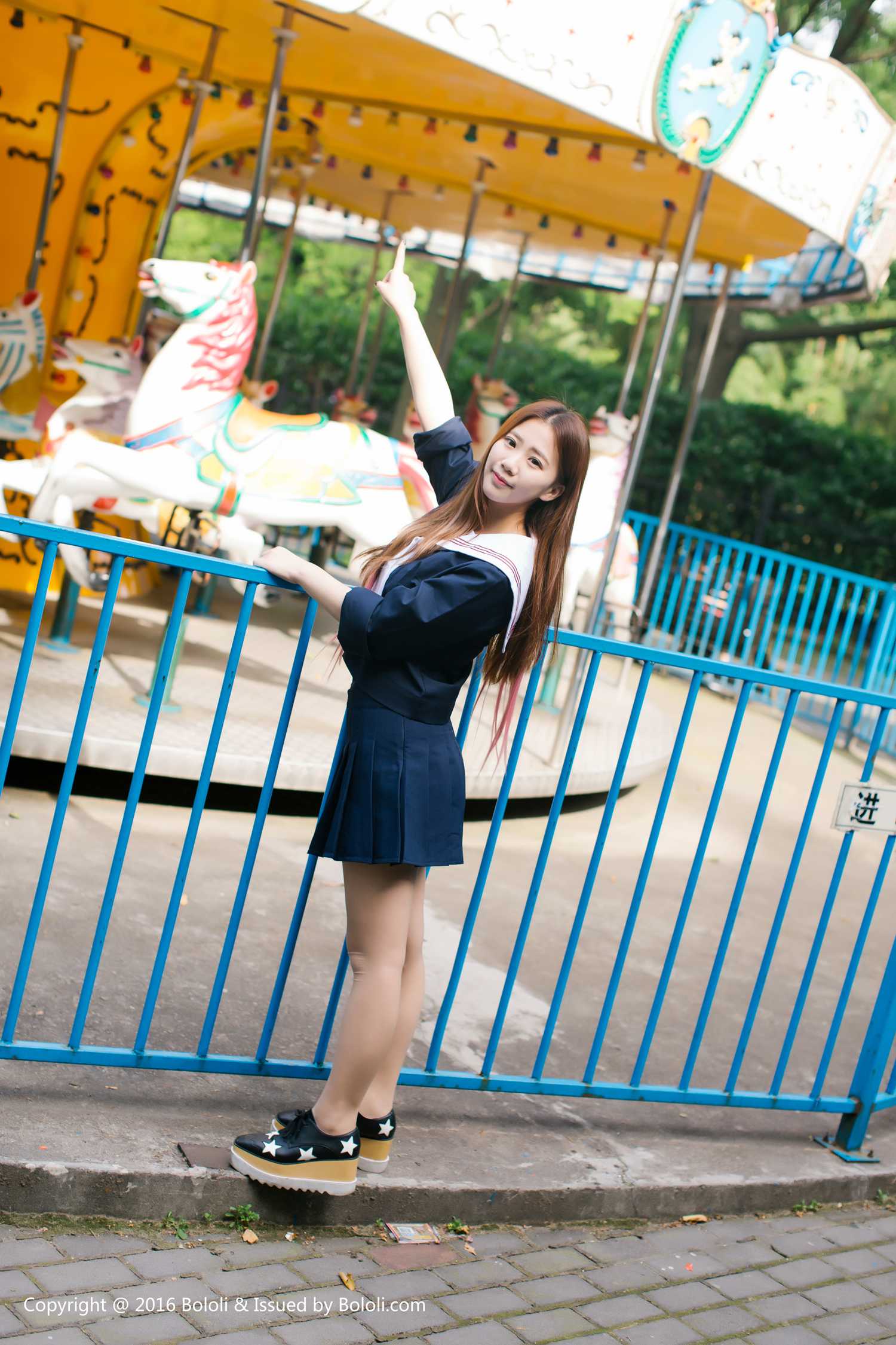 图片[17]-[Kimoe激萌文化]2017.09.24 KIM.024 董晨莉 游乐园美少女[40+1P] – 速更版-美库