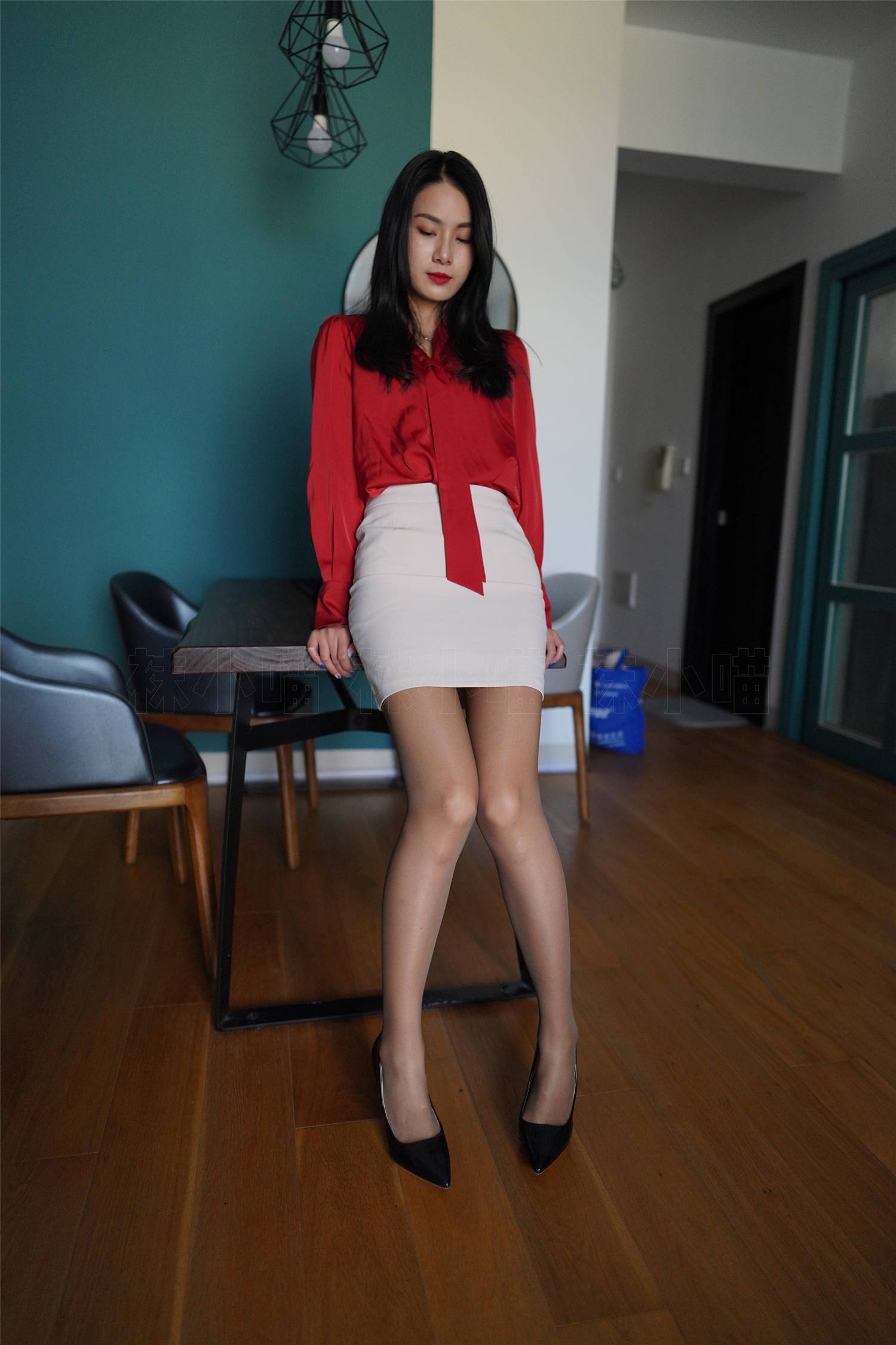 图片[12]-壹吻映画 YW001《红红·红色衬衫》 [99P] – 速更版-美库