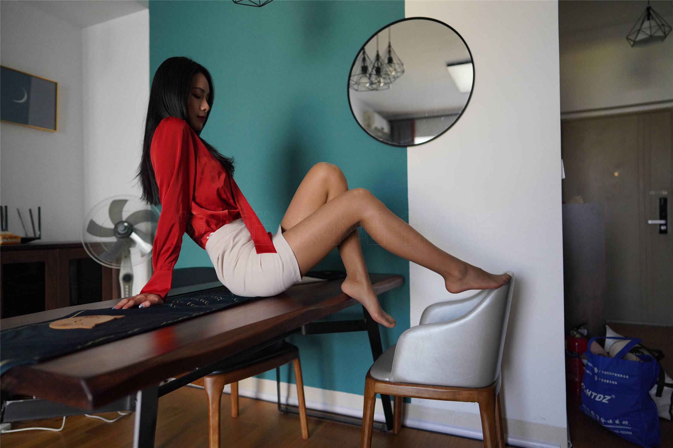 图片[19]-壹吻映画 YW001《红红·红色衬衫》 [99P] – 速更版-美库