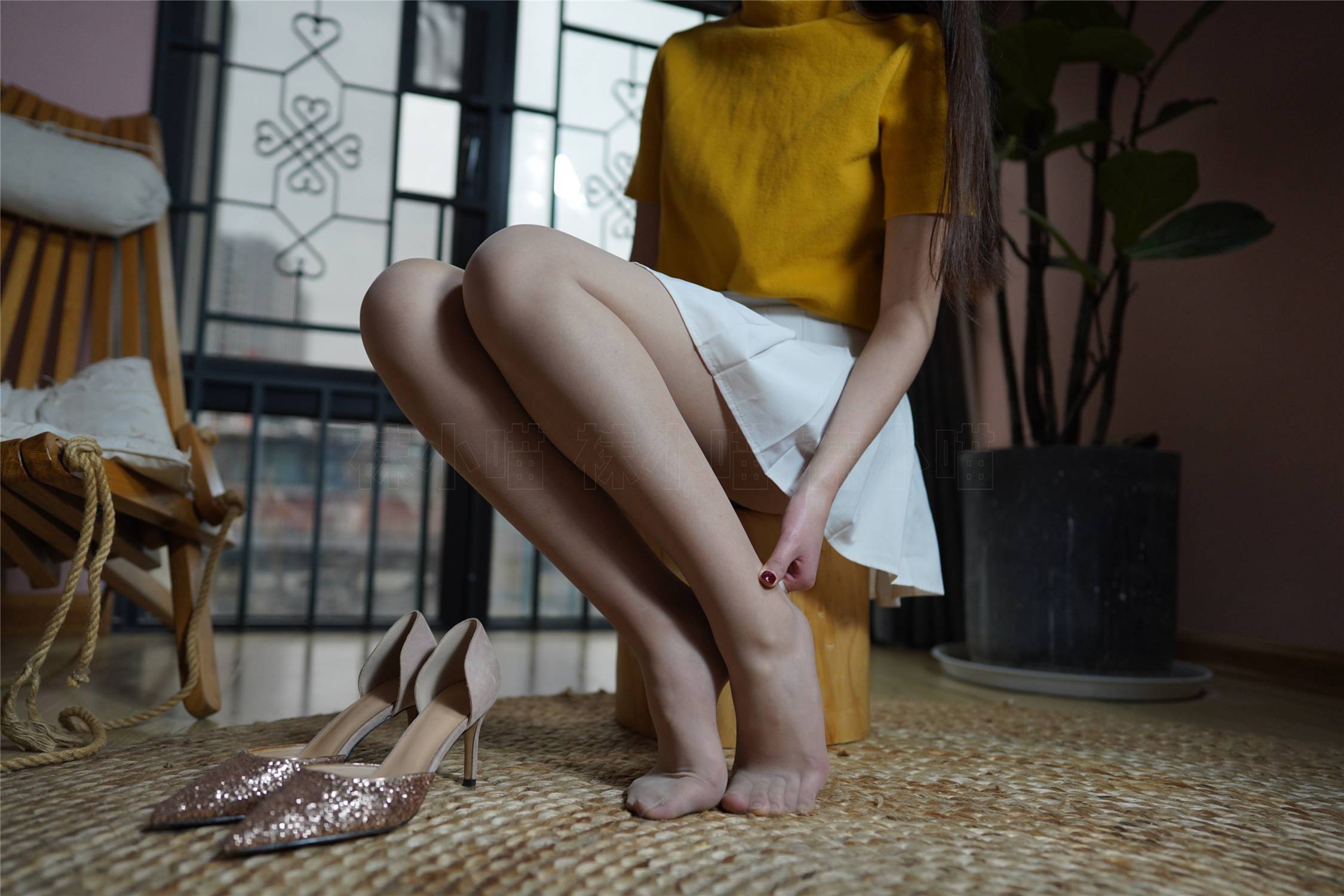 图片[15]-壹吻映画 YW005 《嘟嘟-黄白休闲》 [98P] – 速更版-美库