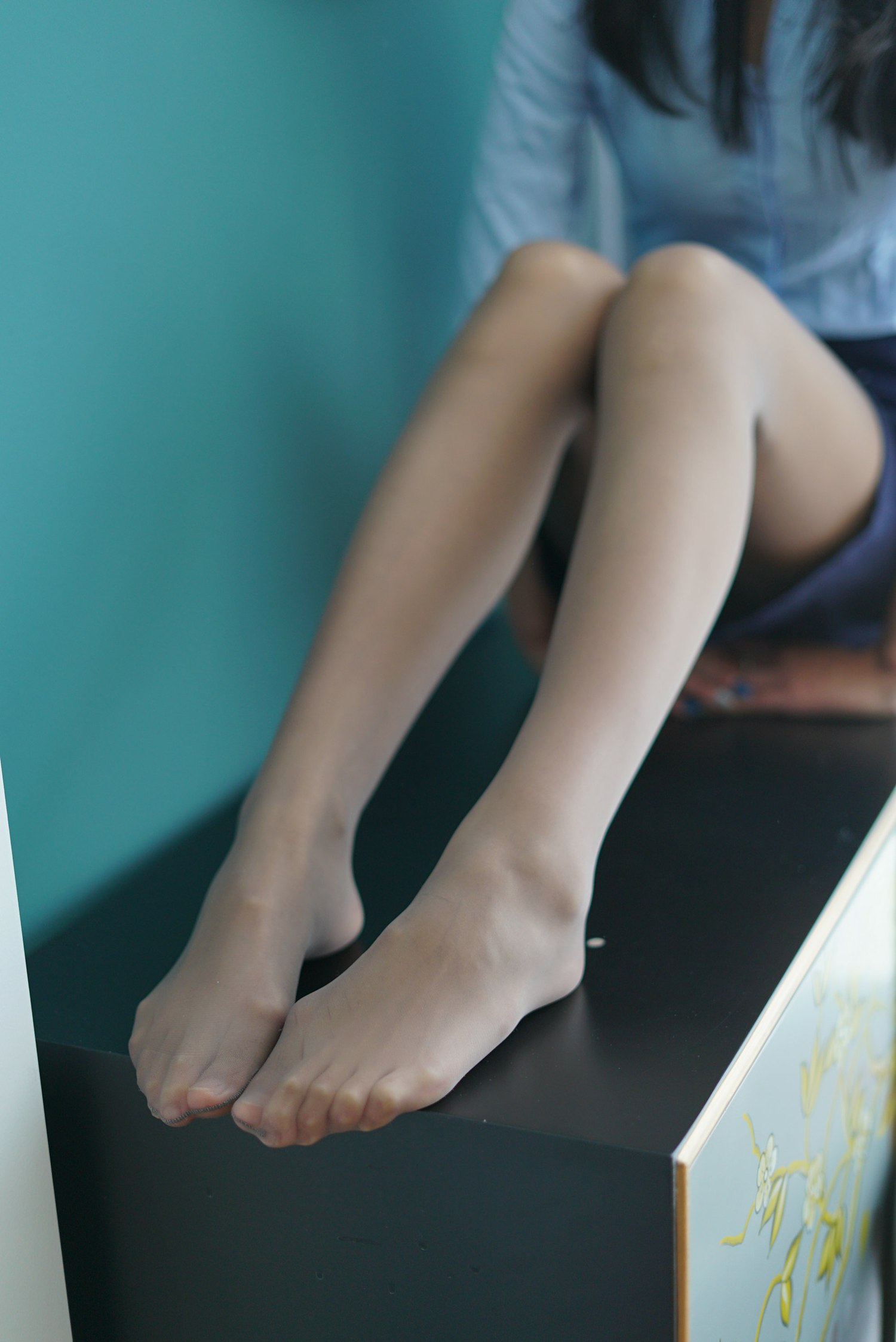 图片[23]-壹吻映画 YW009 梦梦 – 蓝色职业装 [130P] – 速更版-美库