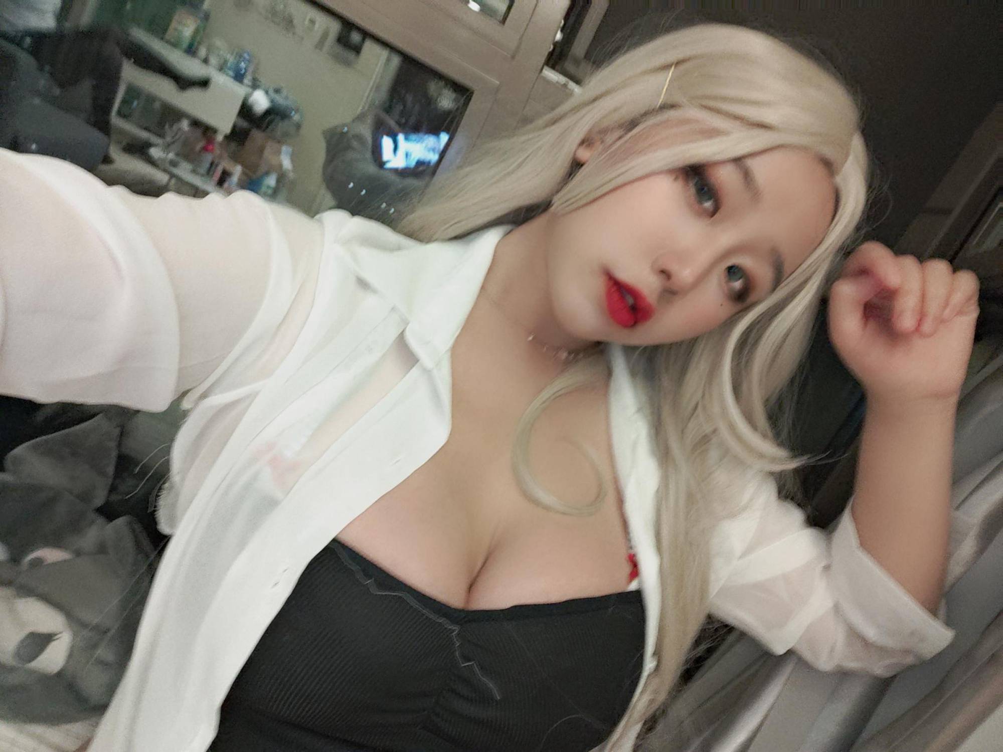 图片[16]-穆零Mu0 – 自拍(白衬衫) – 速更版-美库