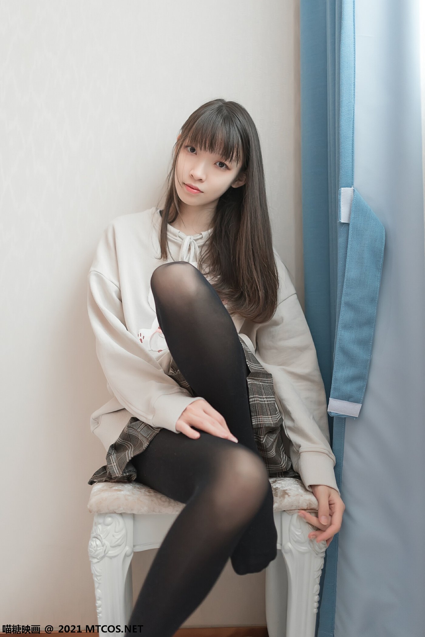 图片[17]-[喵糖映画]VOL.367 黑直长[50P] – 速更版-美库