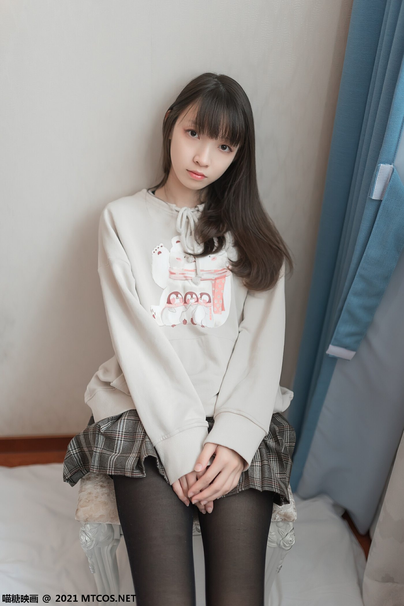 图片[34]-[喵糖映画]VOL.367 黑直长[50P] – 速更版-美库