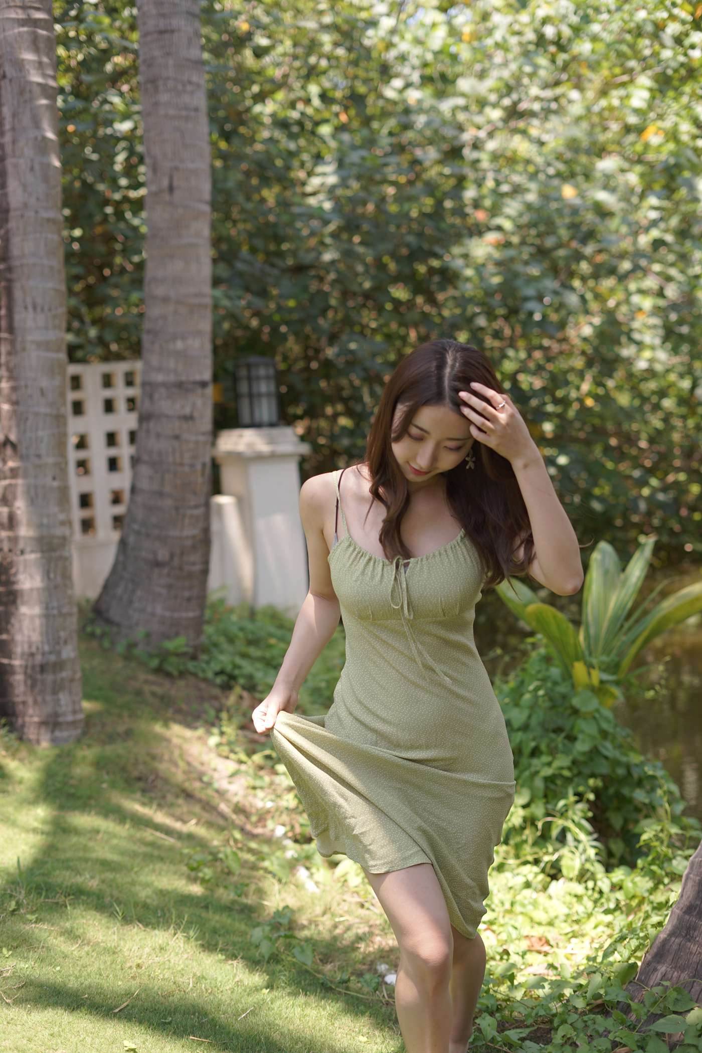 图片[12]-黑川 绿色连衣裙 – 速更版-美库