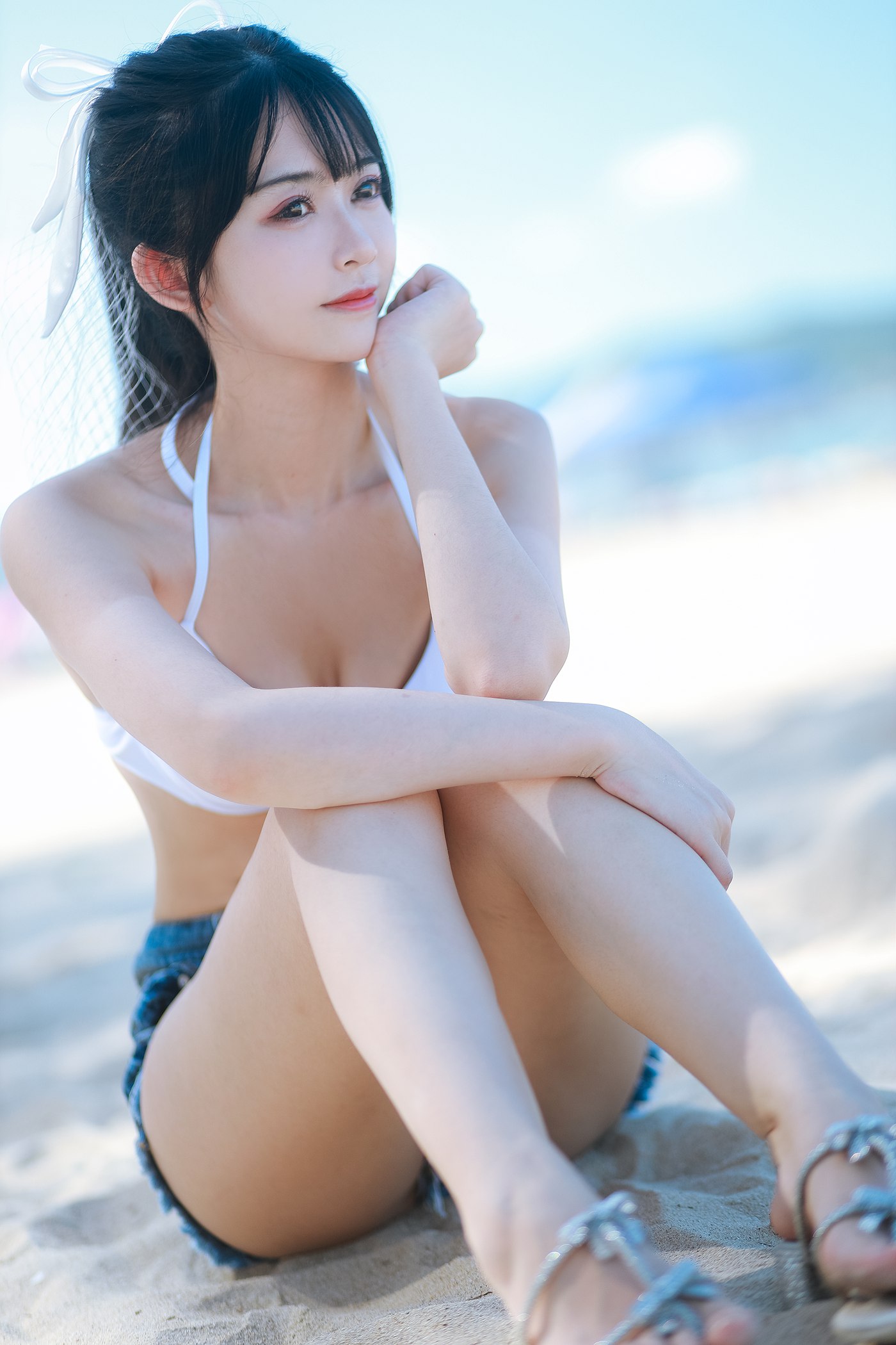 图片[11]-鳗鱼霏儿  海边[46P] – 速更版-美库