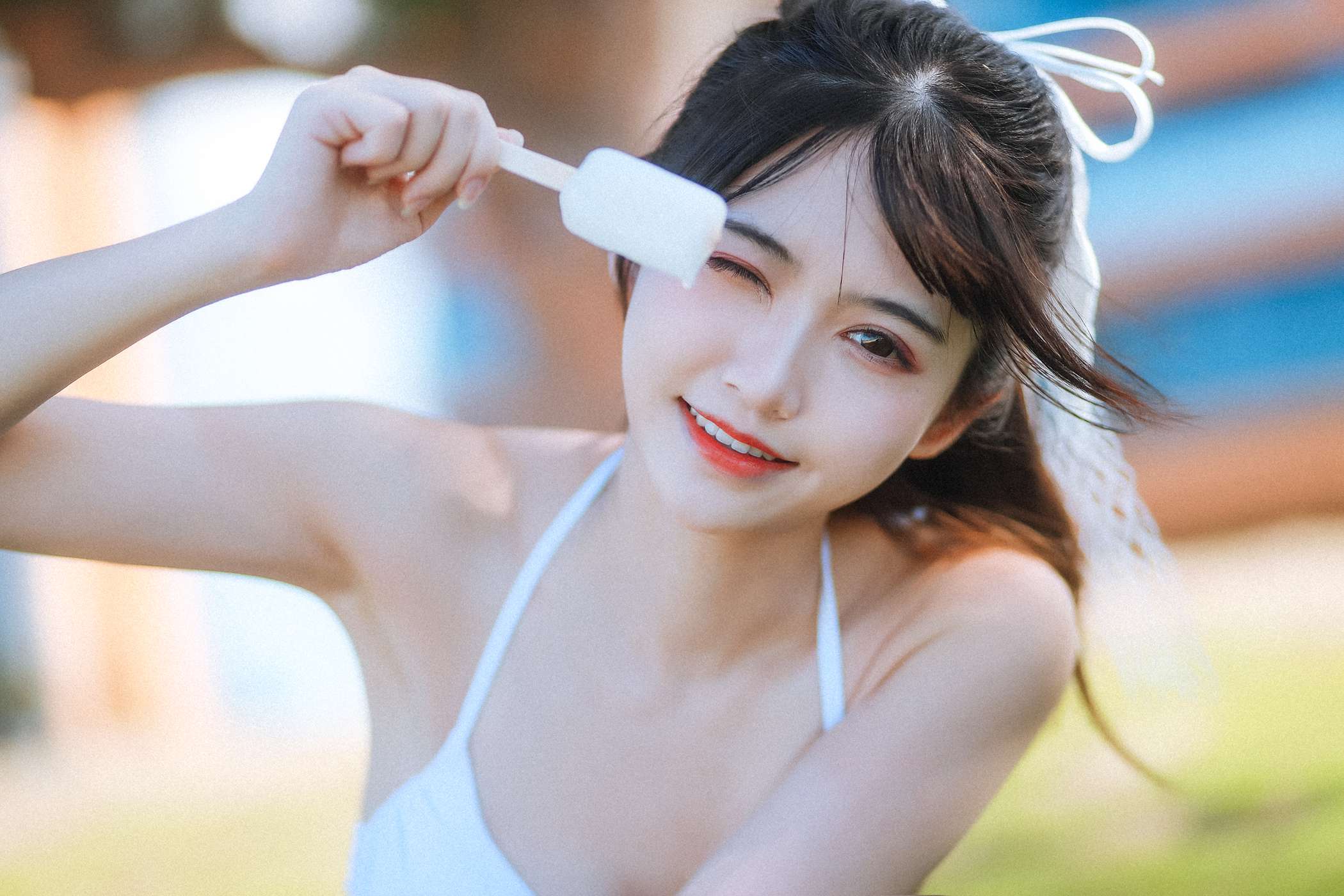 图片[16]-鳗鱼霏儿  海边[46P] – 速更版-美库