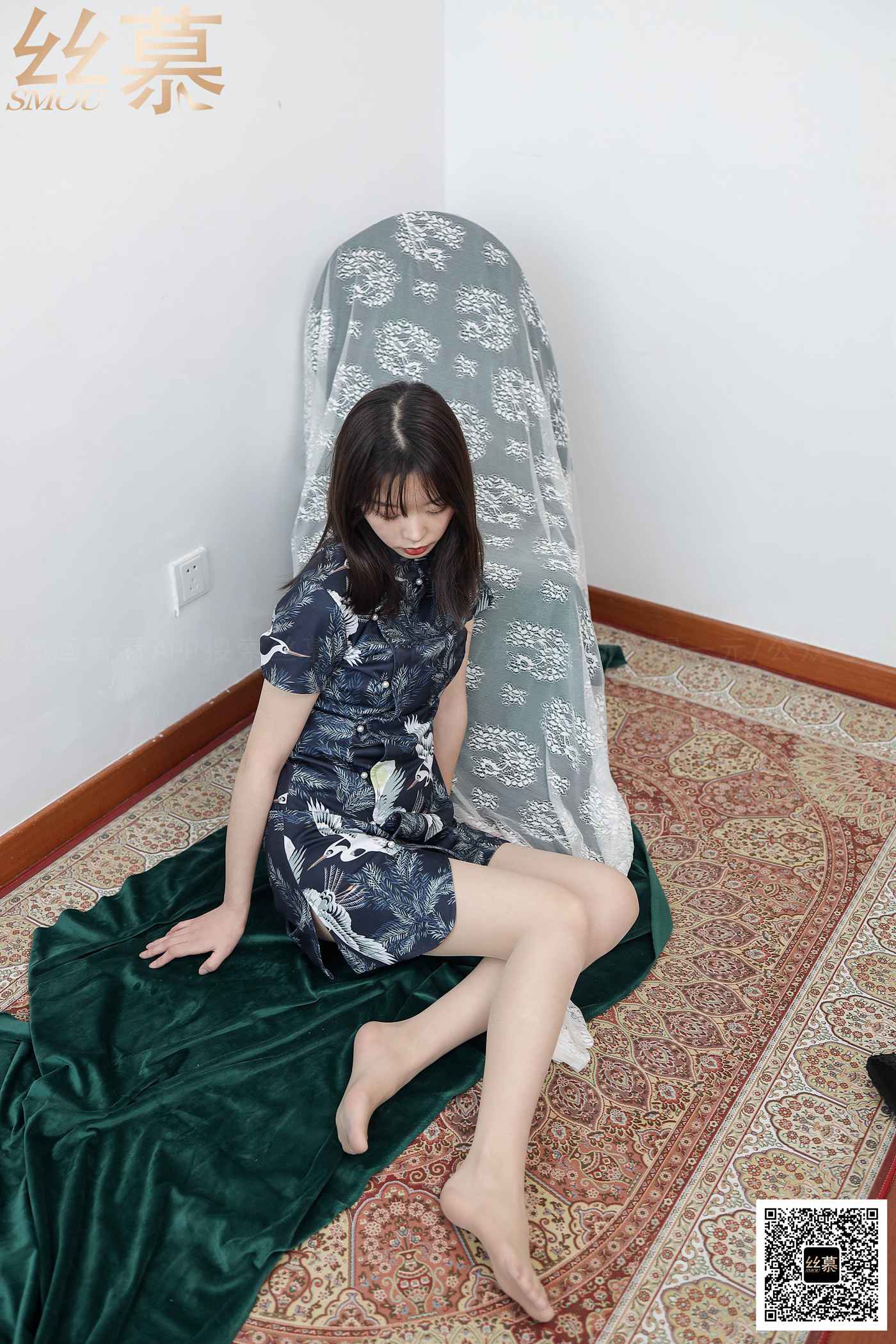 图片[15]-[丝慕GIRL]特写集 TX079 新模《旗袍丝艺》[71P] – 速更版-美库