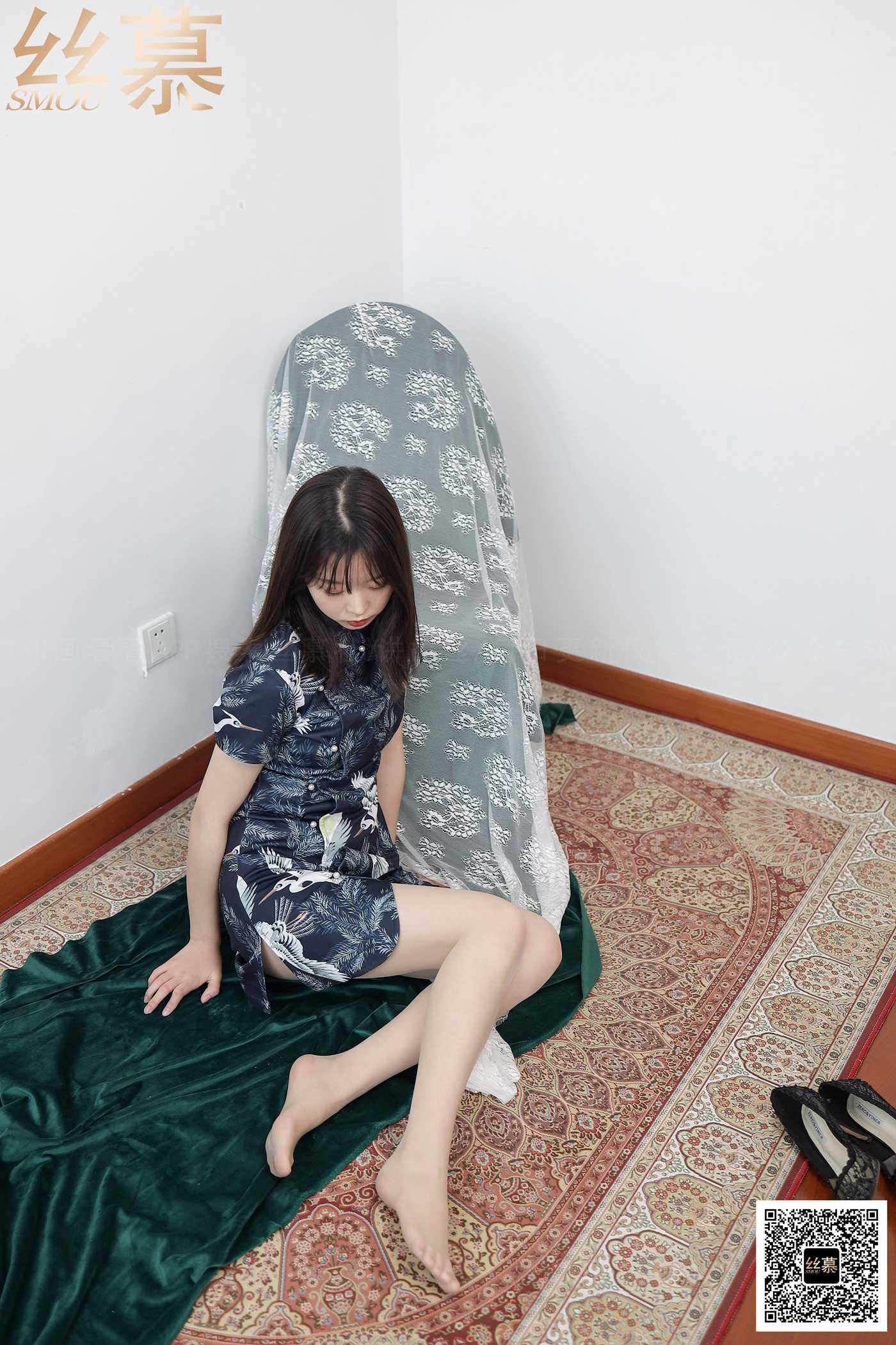 图片[16]-[丝慕GIRL]特写集 TX079 新模《旗袍丝艺》[71P] – 速更版-美库