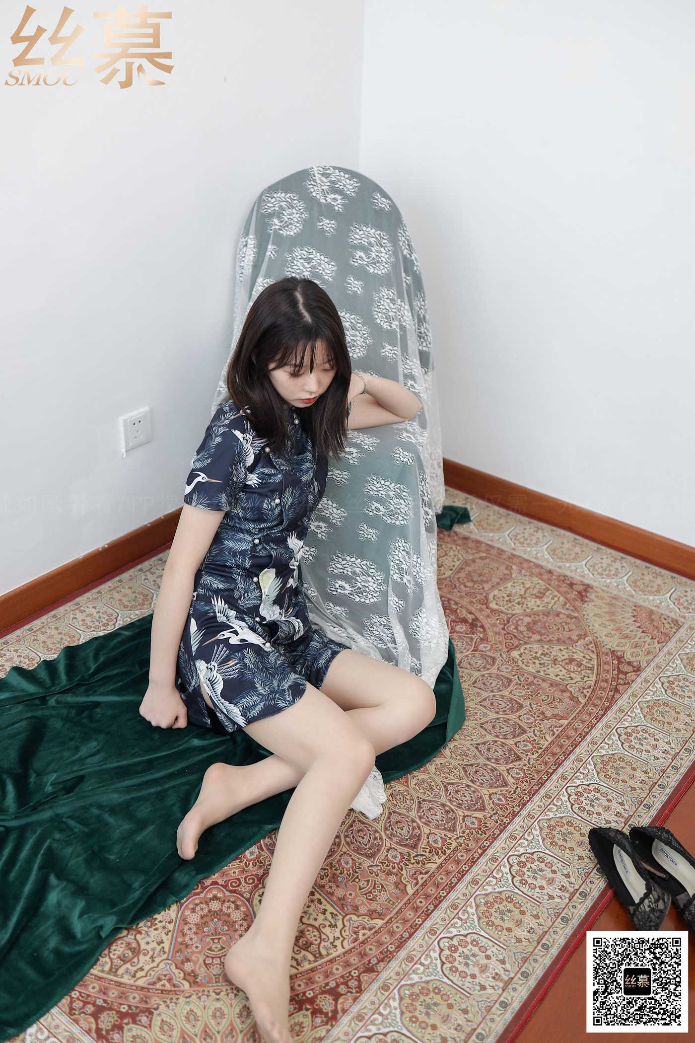 图片[21]-[丝慕GIRL]特写集 TX079 新模《旗袍丝艺》[71P] – 速更版-美库