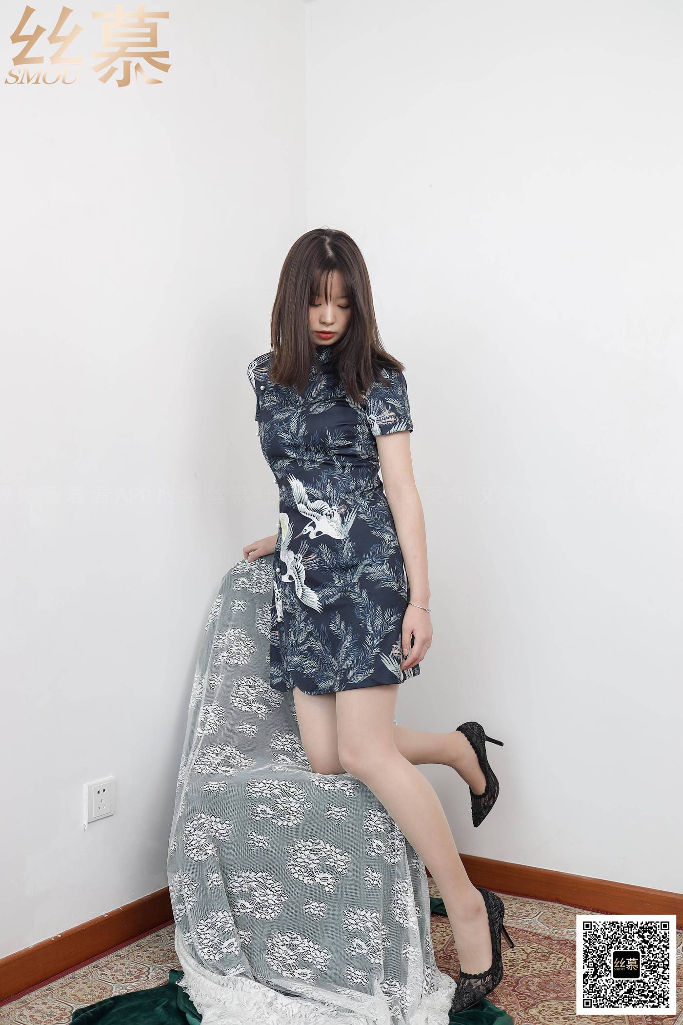 图片[40]-[丝慕GIRL]特写集 TX079 新模《旗袍丝艺》[71P] – 速更版-美库