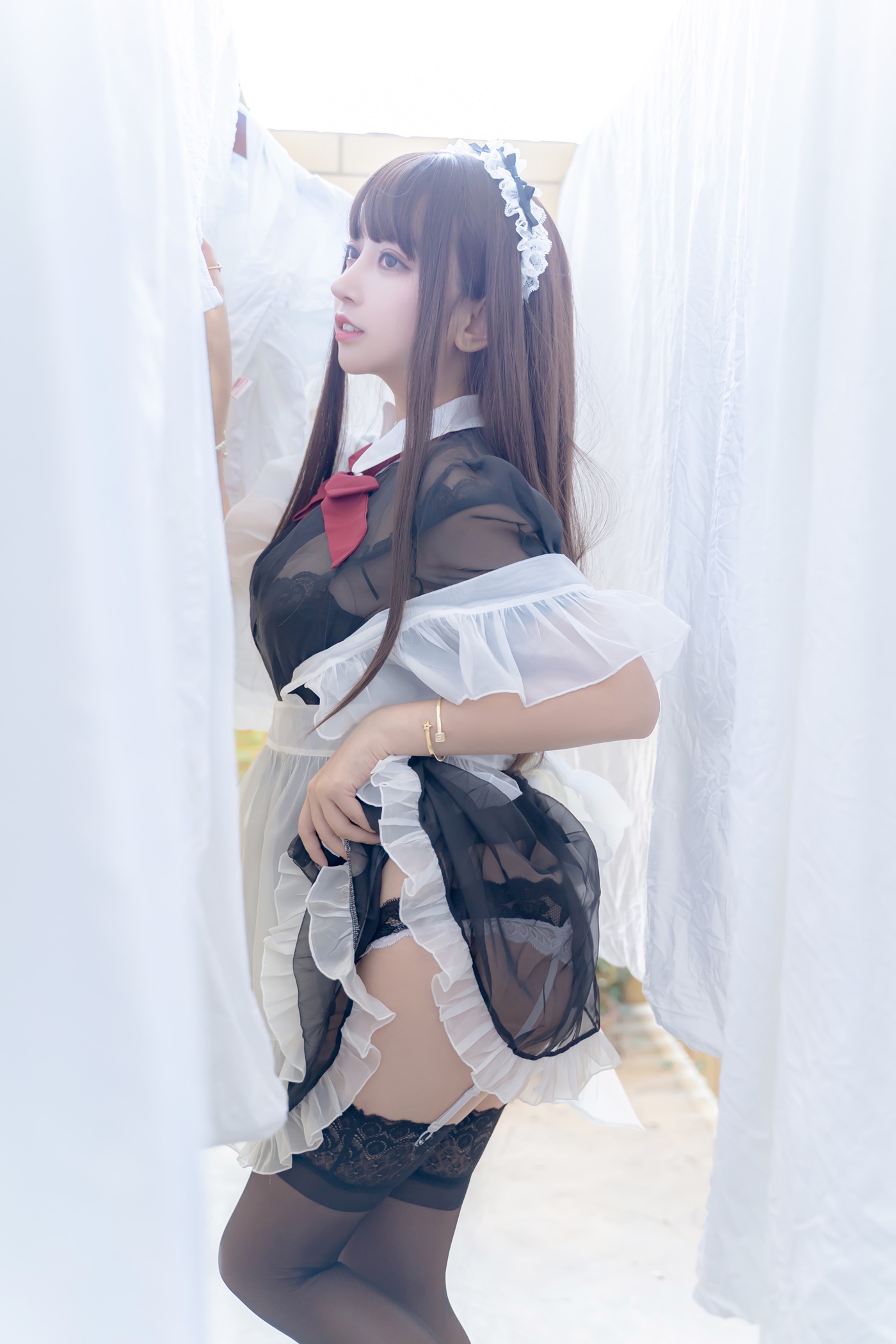 图片[24]-过期米线线喵  – 女仆2[49P] – 速更版-美库