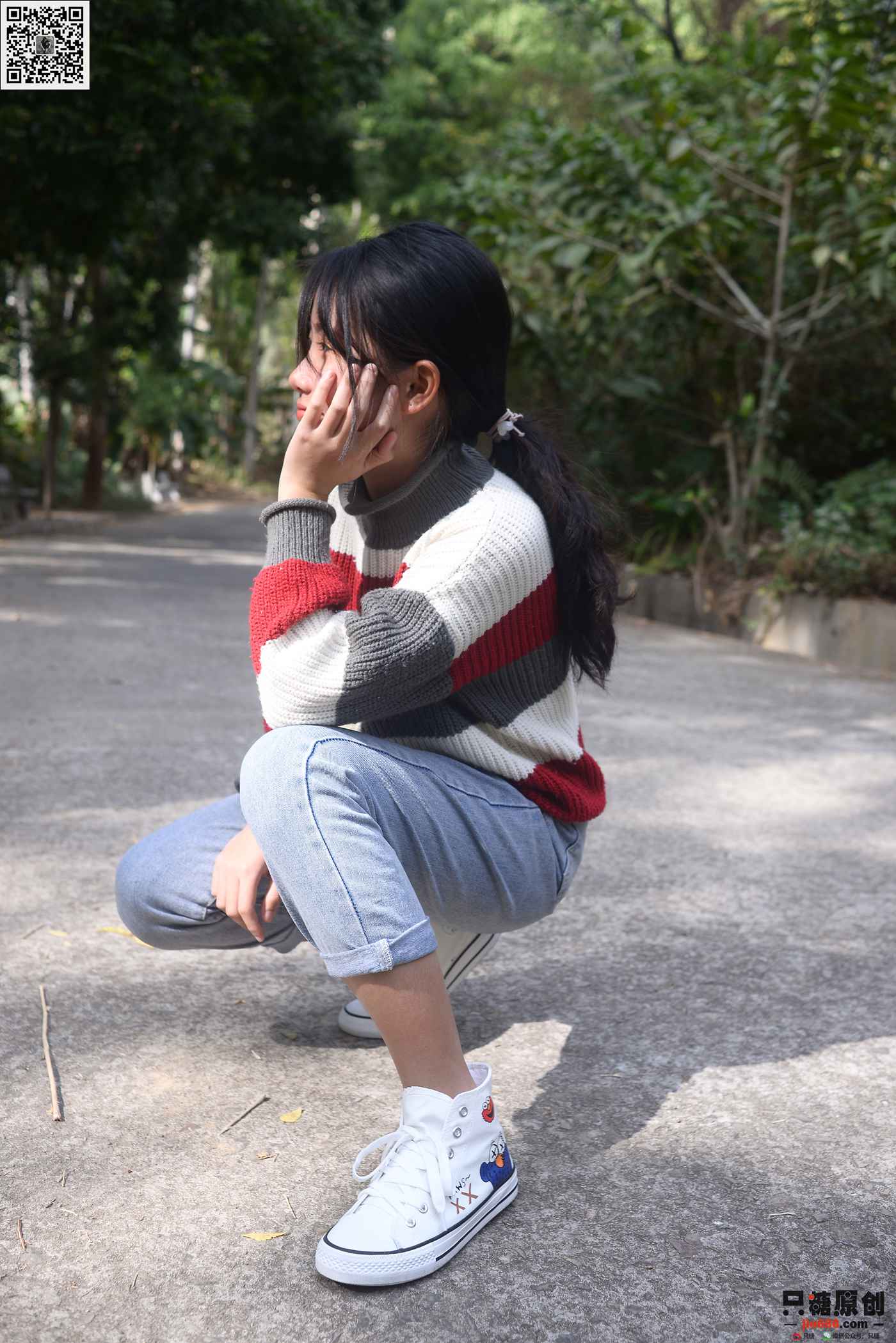 图片[79]-[只糖棉袜]NO.212 周子琪 花味渐浓[171P] – 速更版-美库