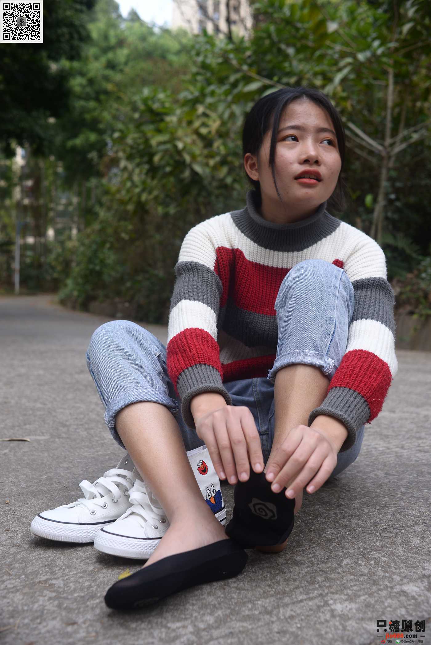 图片[130]-[只糖棉袜]NO.212 周子琪 花味渐浓[171P] – 速更版-美库