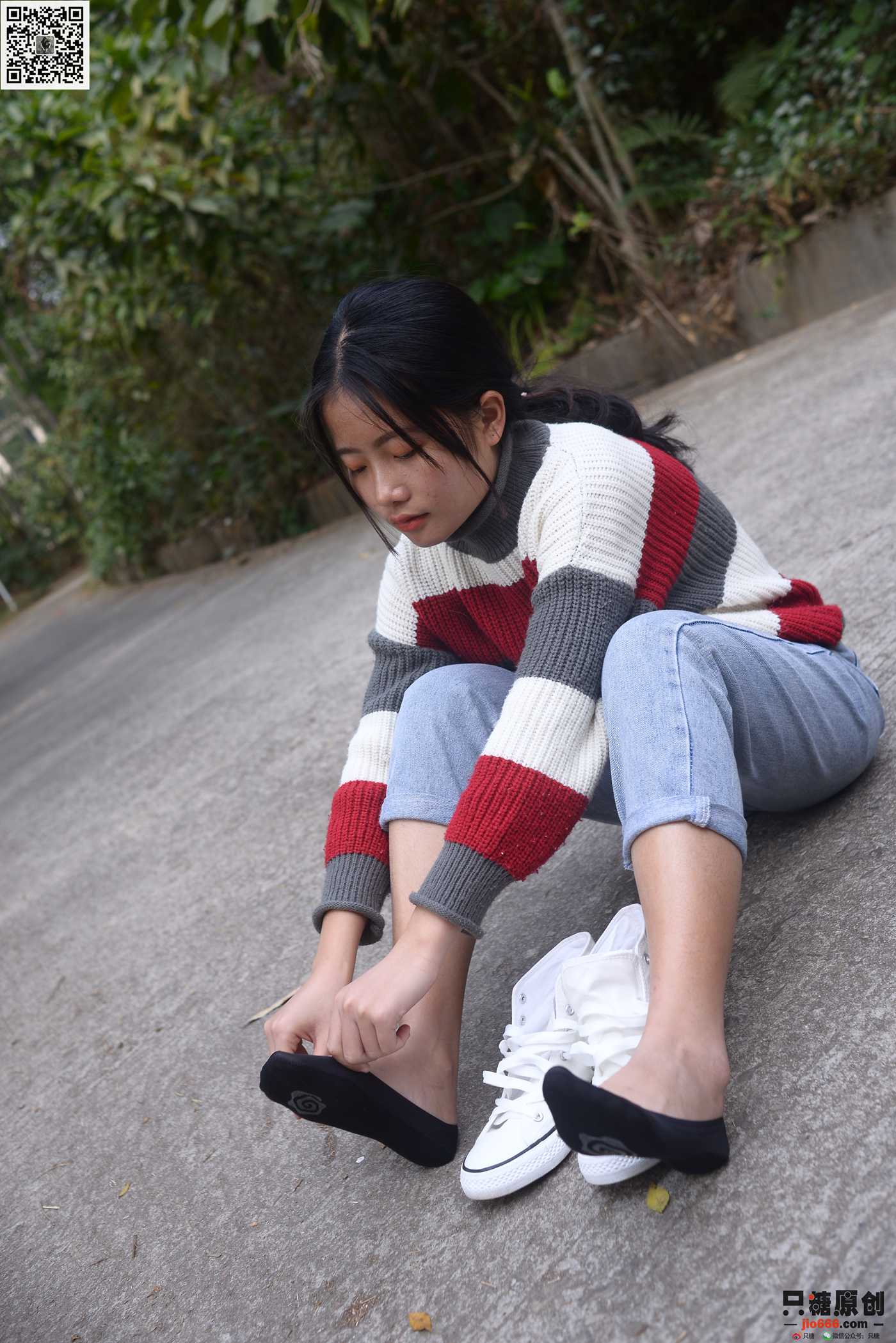 图片[170]-[只糖棉袜]NO.212 周子琪 花味渐浓[171P] – 速更版-美库