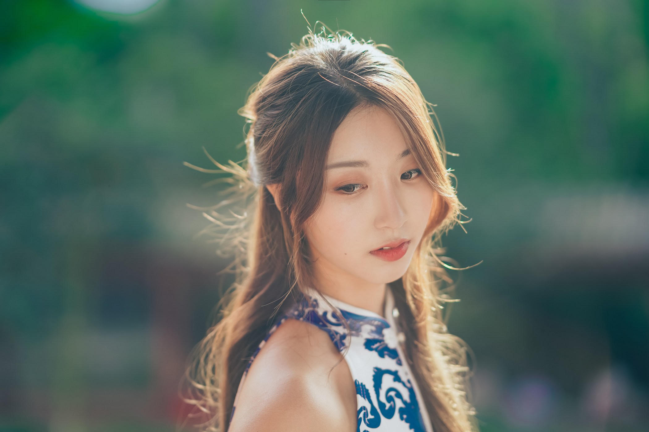 图片[34]-黑川  – 青花旗袍[33P] – 速更版-美库