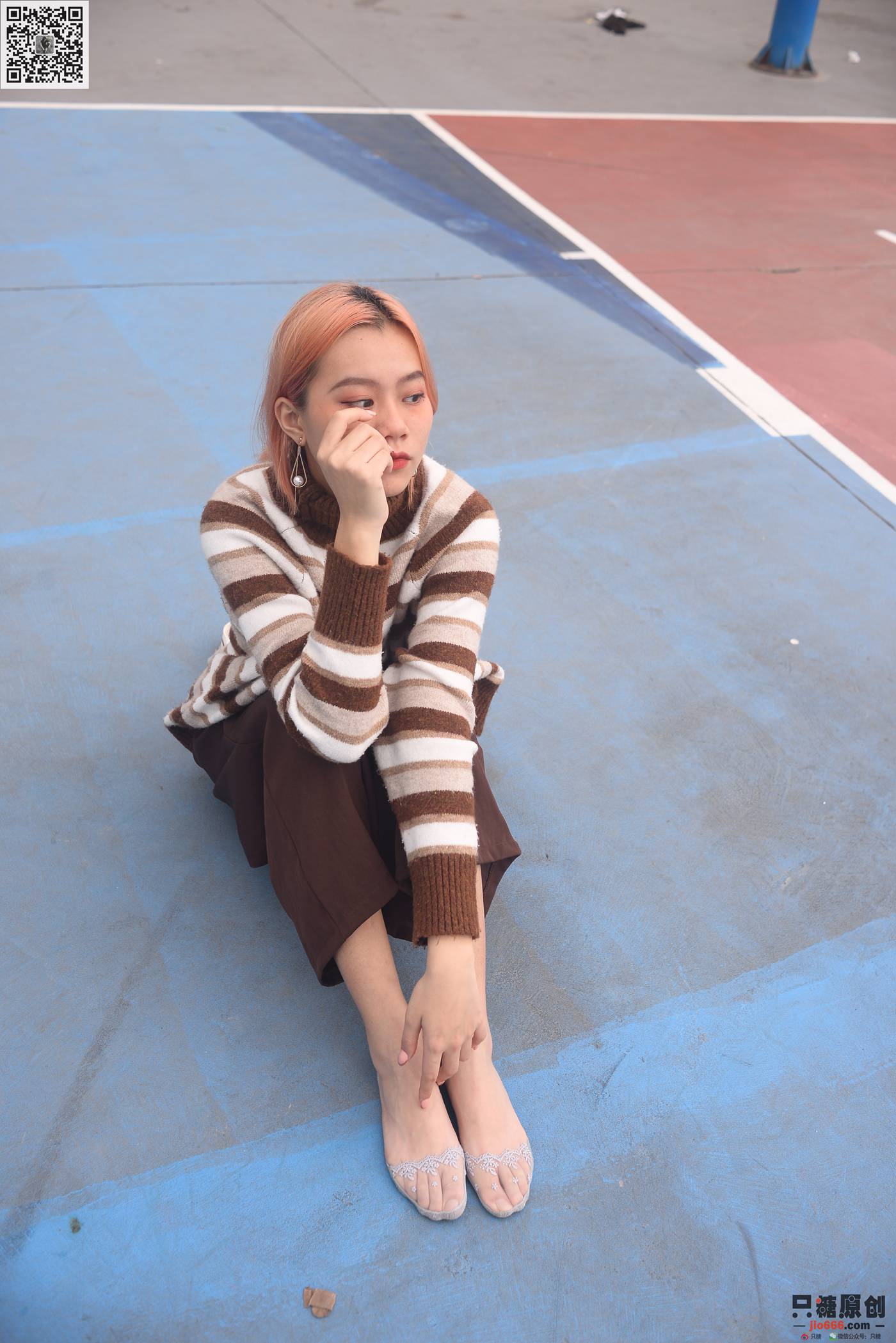 图片[57]-[只糖棉袜]NO.215 彤彤 初见你时难掩的悸动[182P] – 速更版-美库