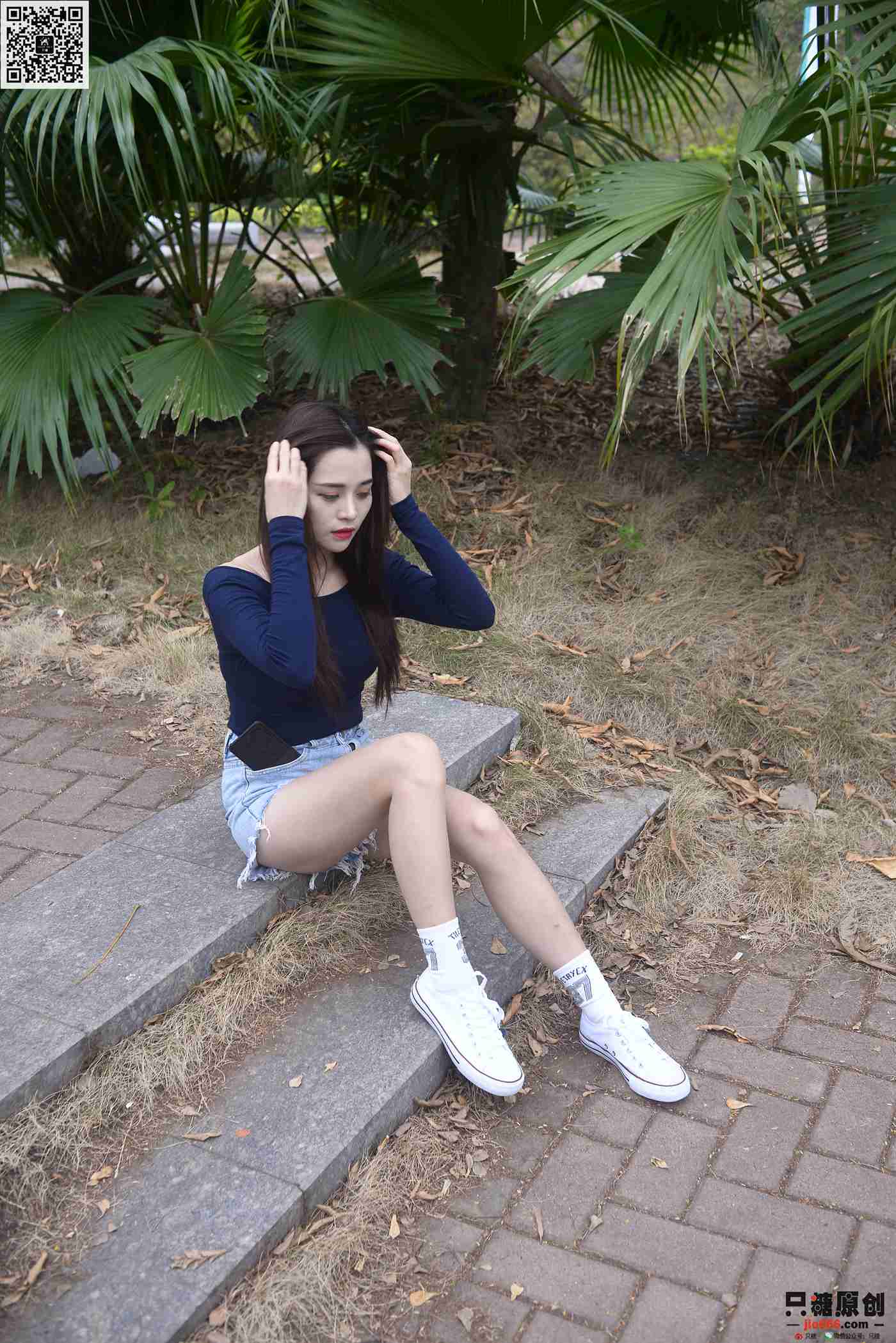 图片[44]-[只糖棉袜]NO.216 文文 人潮里不知所措[163P] – 速更版-美库