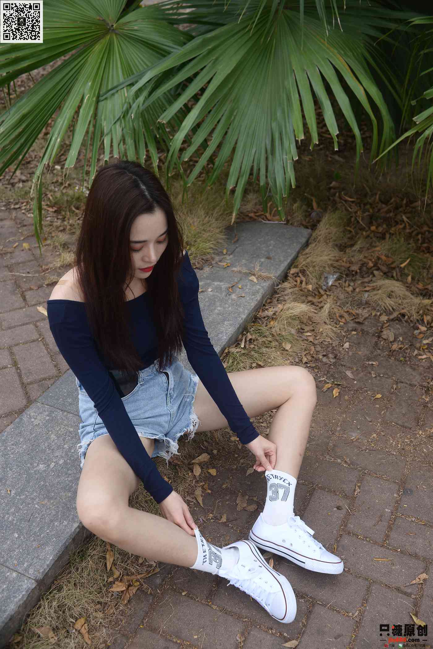 图片[50]-[只糖棉袜]NO.216 文文 人潮里不知所措[163P] – 速更版-美库