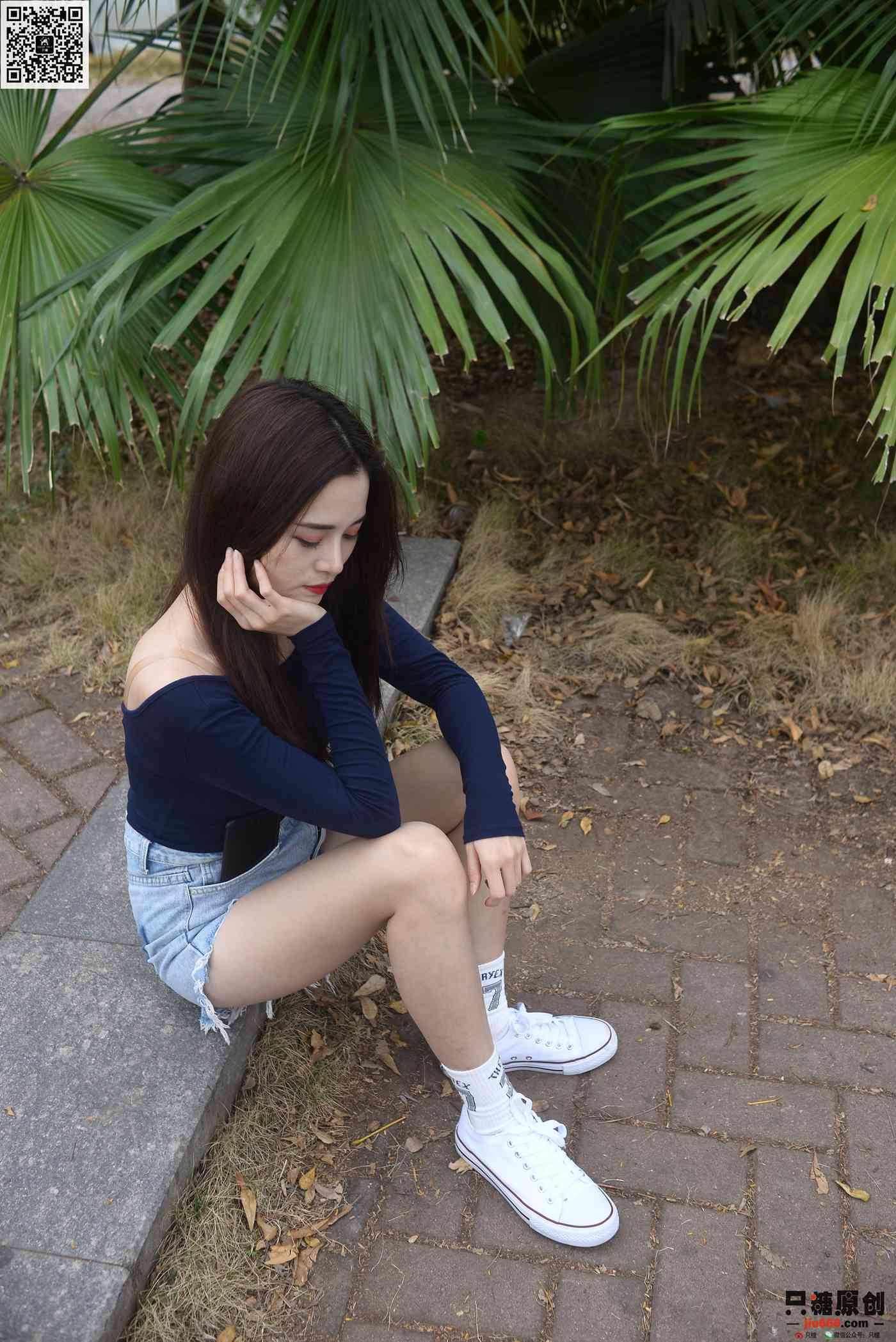 图片[56]-[只糖棉袜]NO.216 文文 人潮里不知所措[163P] – 速更版-美库