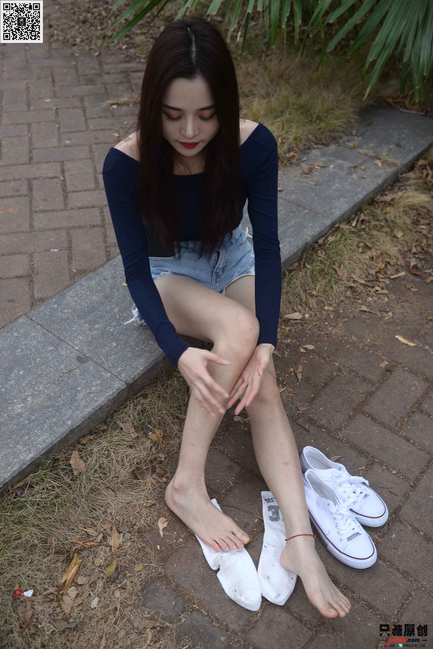 图片[99]-[只糖棉袜]NO.216 文文 人潮里不知所措[163P] – 速更版-美库