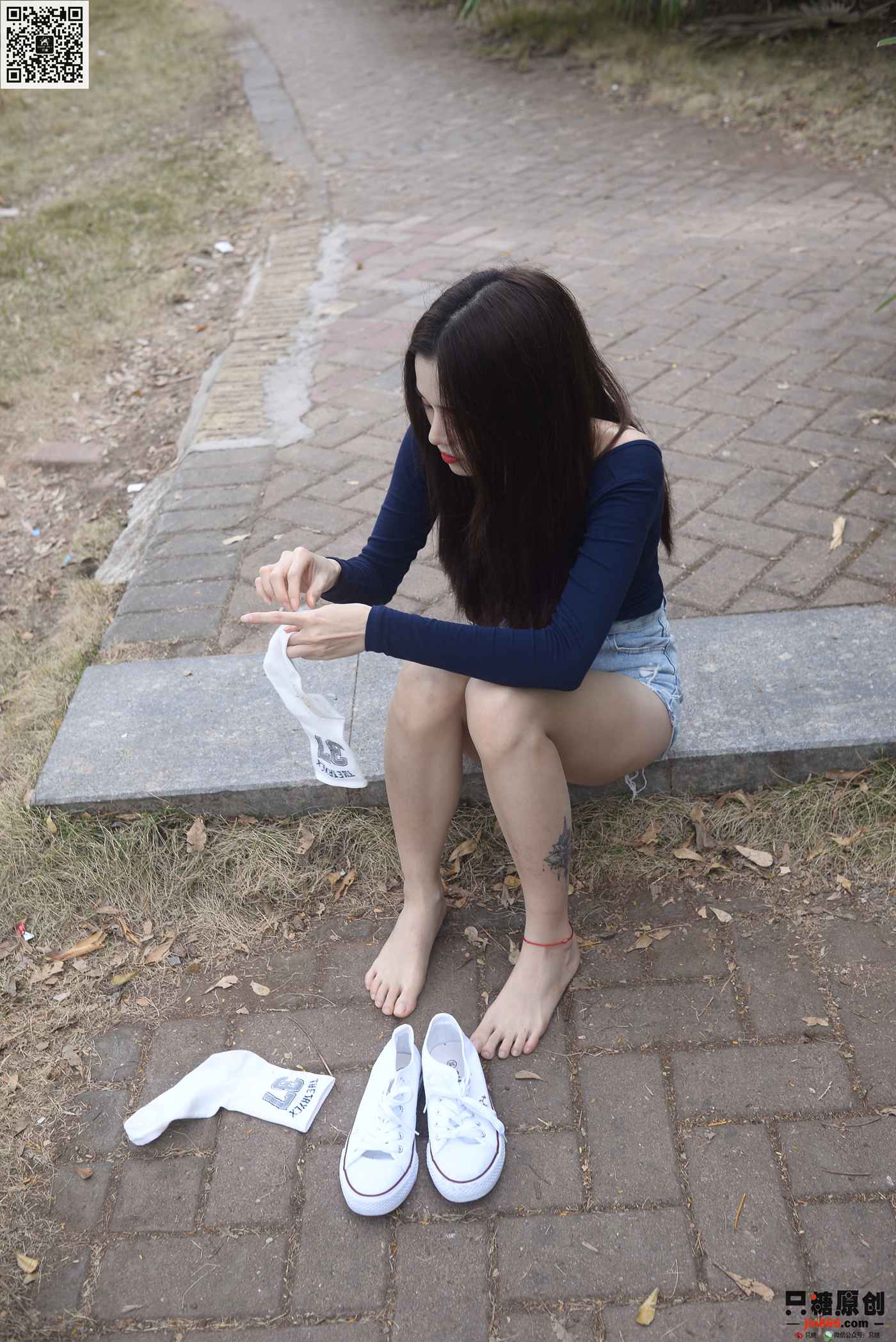 图片[116]-[只糖棉袜]NO.216 文文 人潮里不知所措[163P] – 速更版-美库